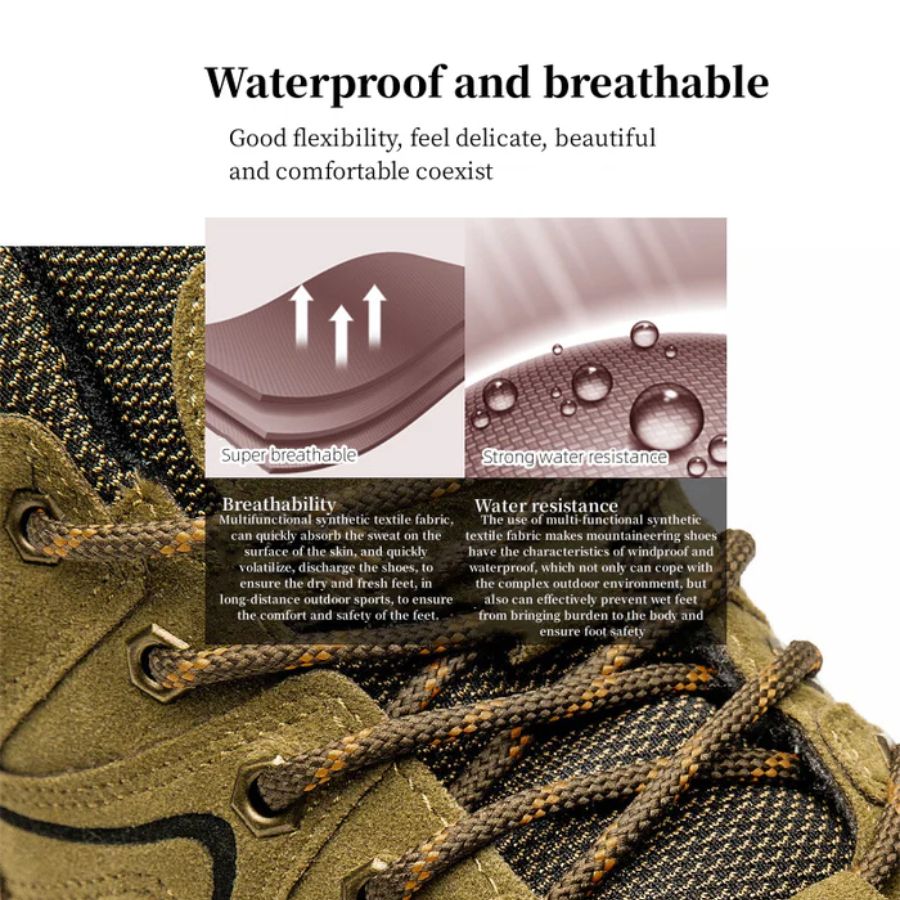 Warrior – Men’s Lightweight Orthopedic Hiking Shoes for Foot, Knee & Back Pain | OrthoHike