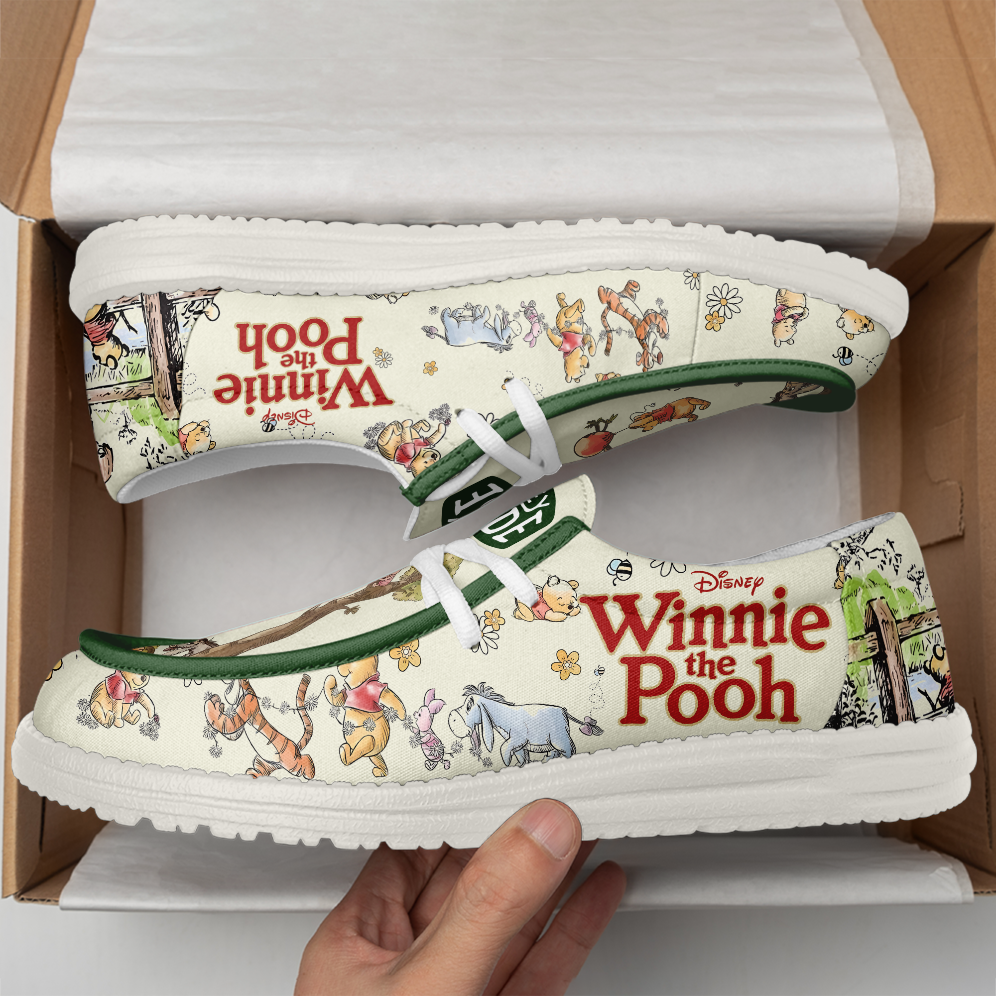 Winnie The Pooh Lace Up Loafers 2026