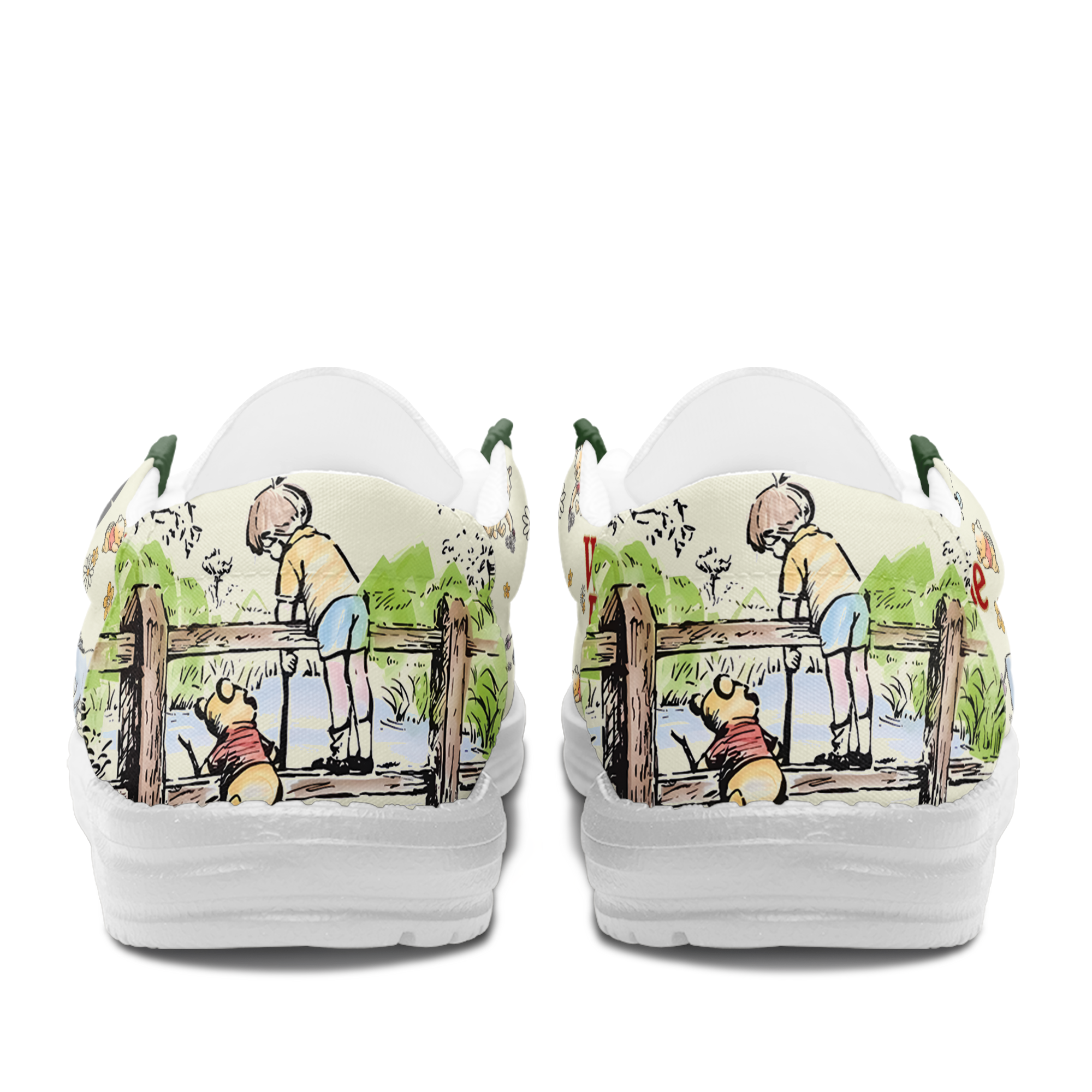 Winnie The Pooh Lace Up Loafers 2026