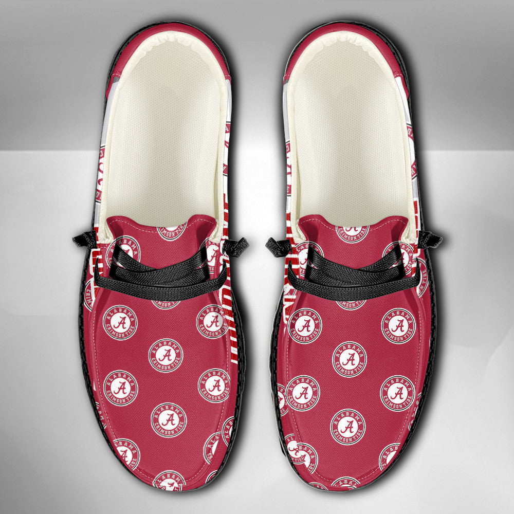 Alabama Crimson Tide Lace Up Loafers 2026