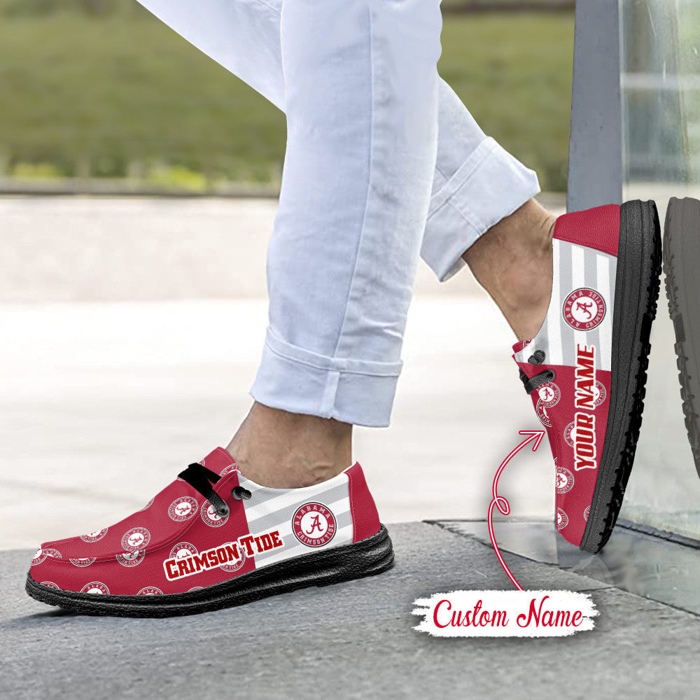 Alabama Crimson Tide Lace Up Loafers 2026
