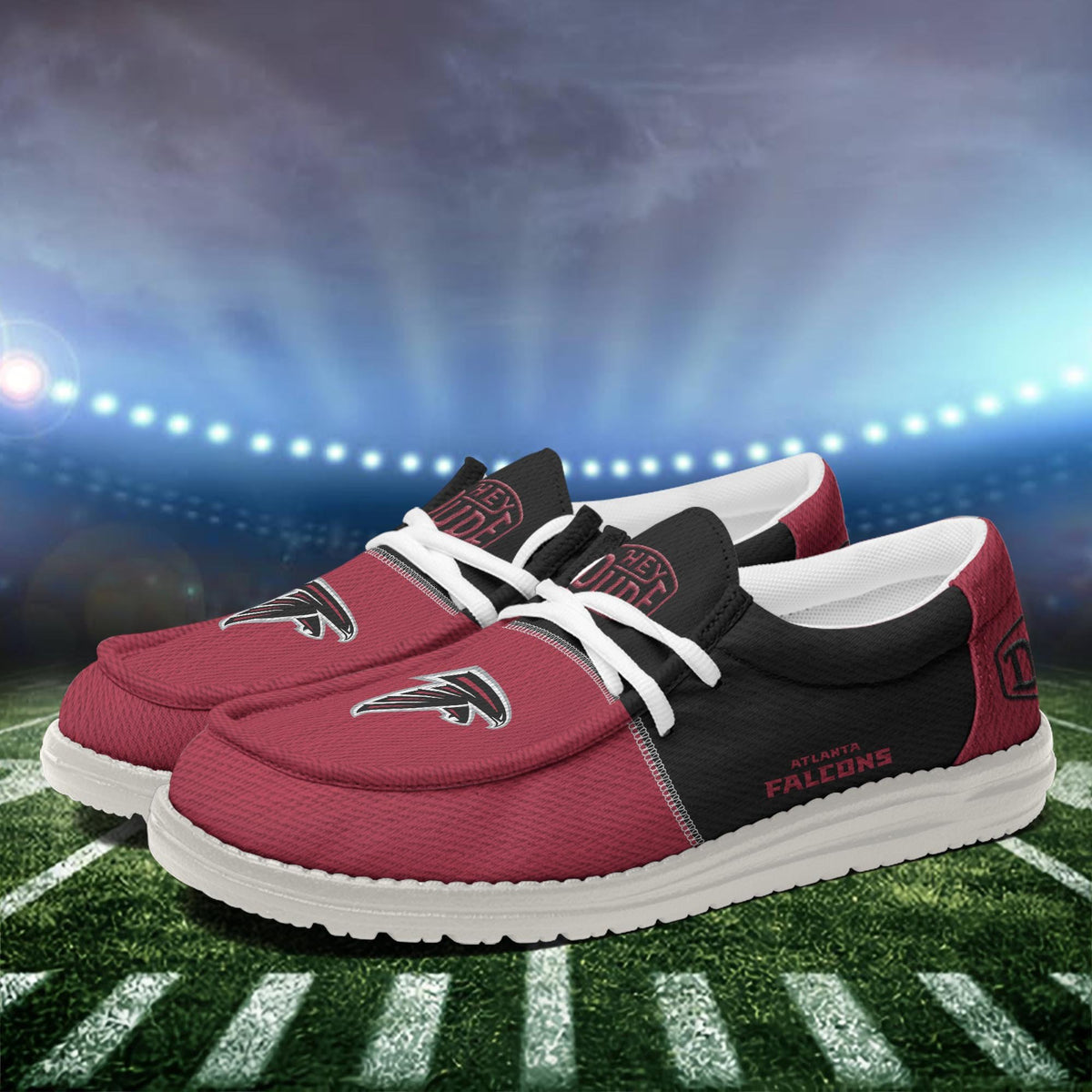 Atlanta Falcons Lace Up Loafers 2026