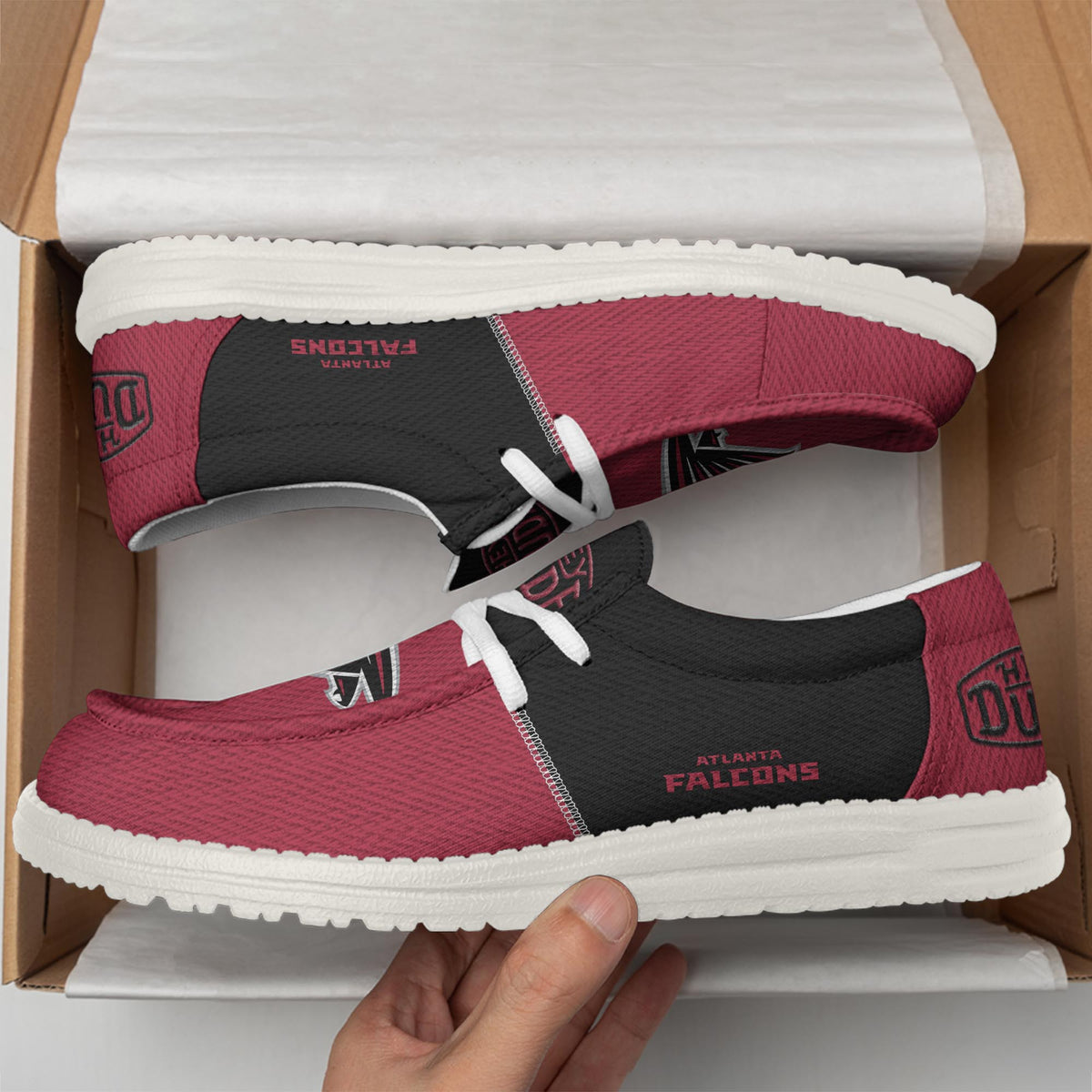 Atlanta Falcons Lace Up Loafers 2026