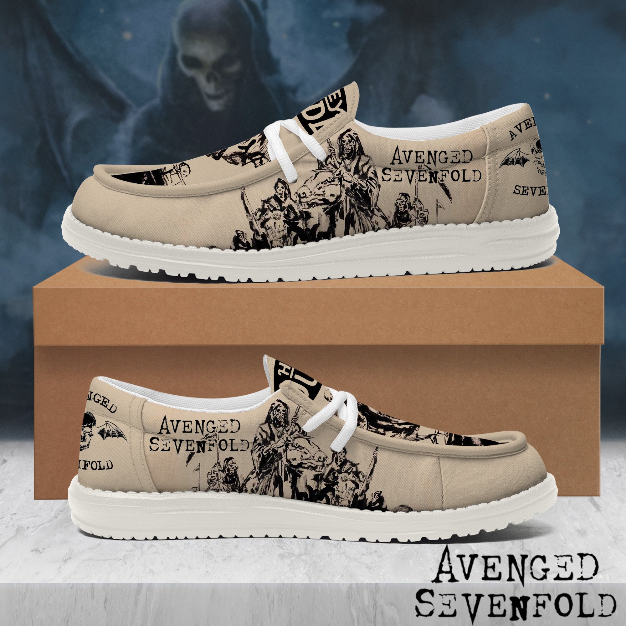 Avenged Sevenfold Lace Up Loafers 2026