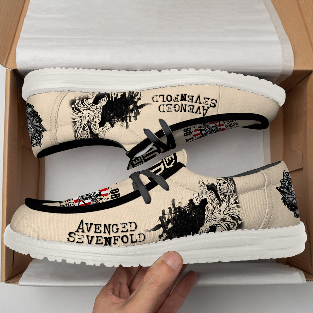 Avenged Sevenfold Lace Up Loafers 2026