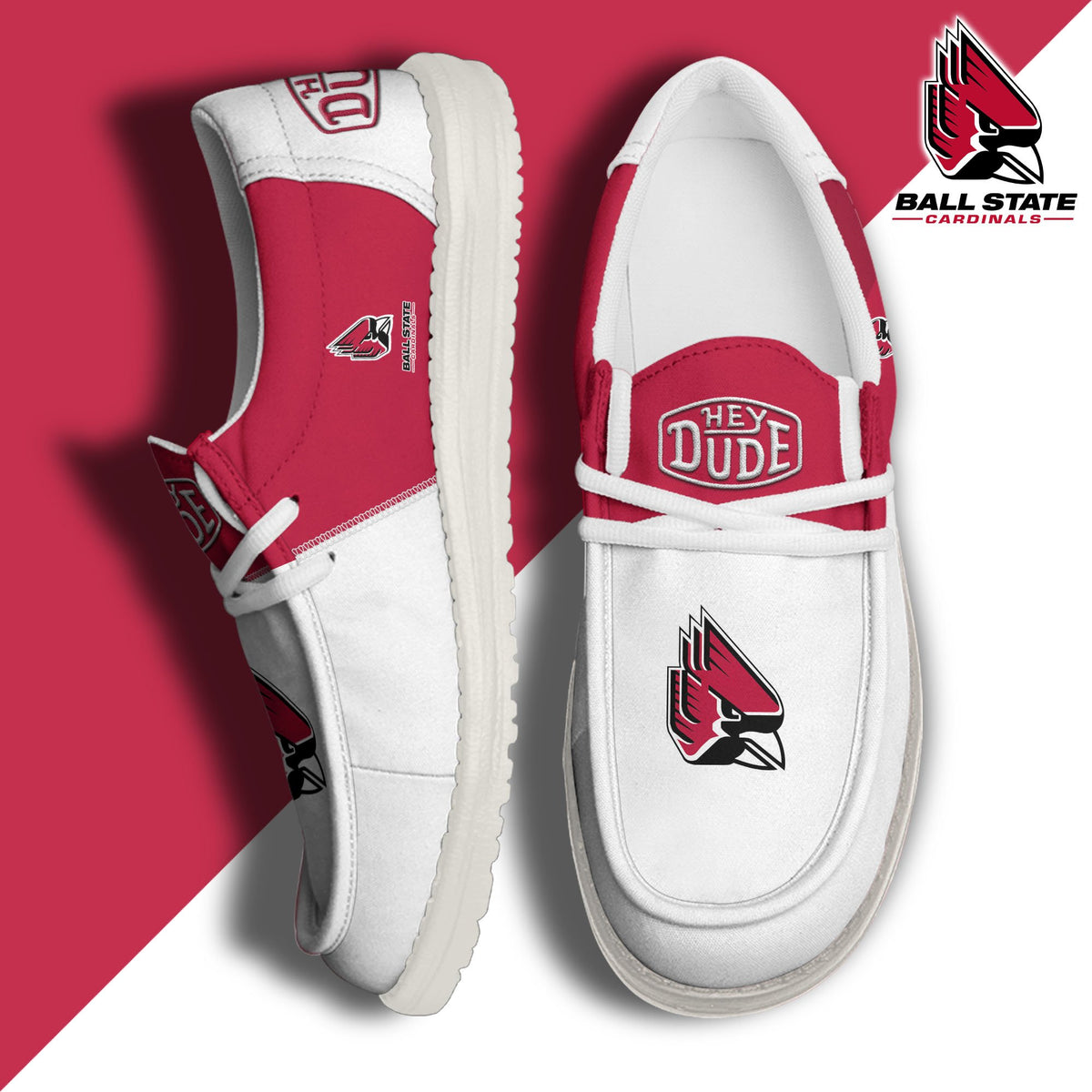 Ball State Cardinals Lace Up Loafers 2026