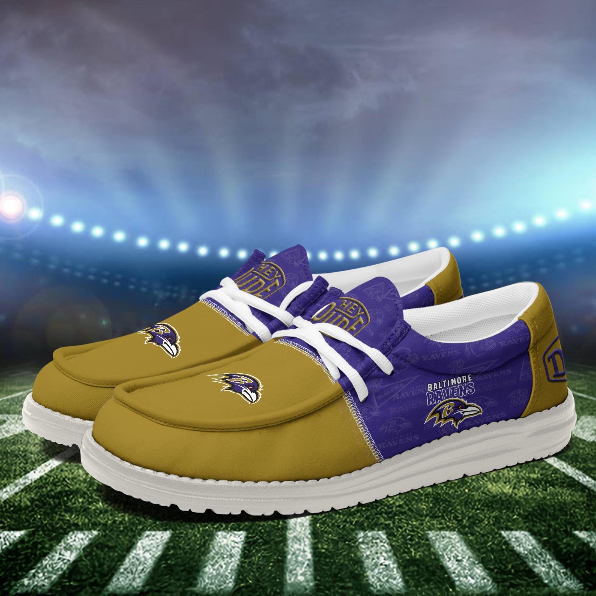 Baltimore Ravens Lace Up Loafers 2026