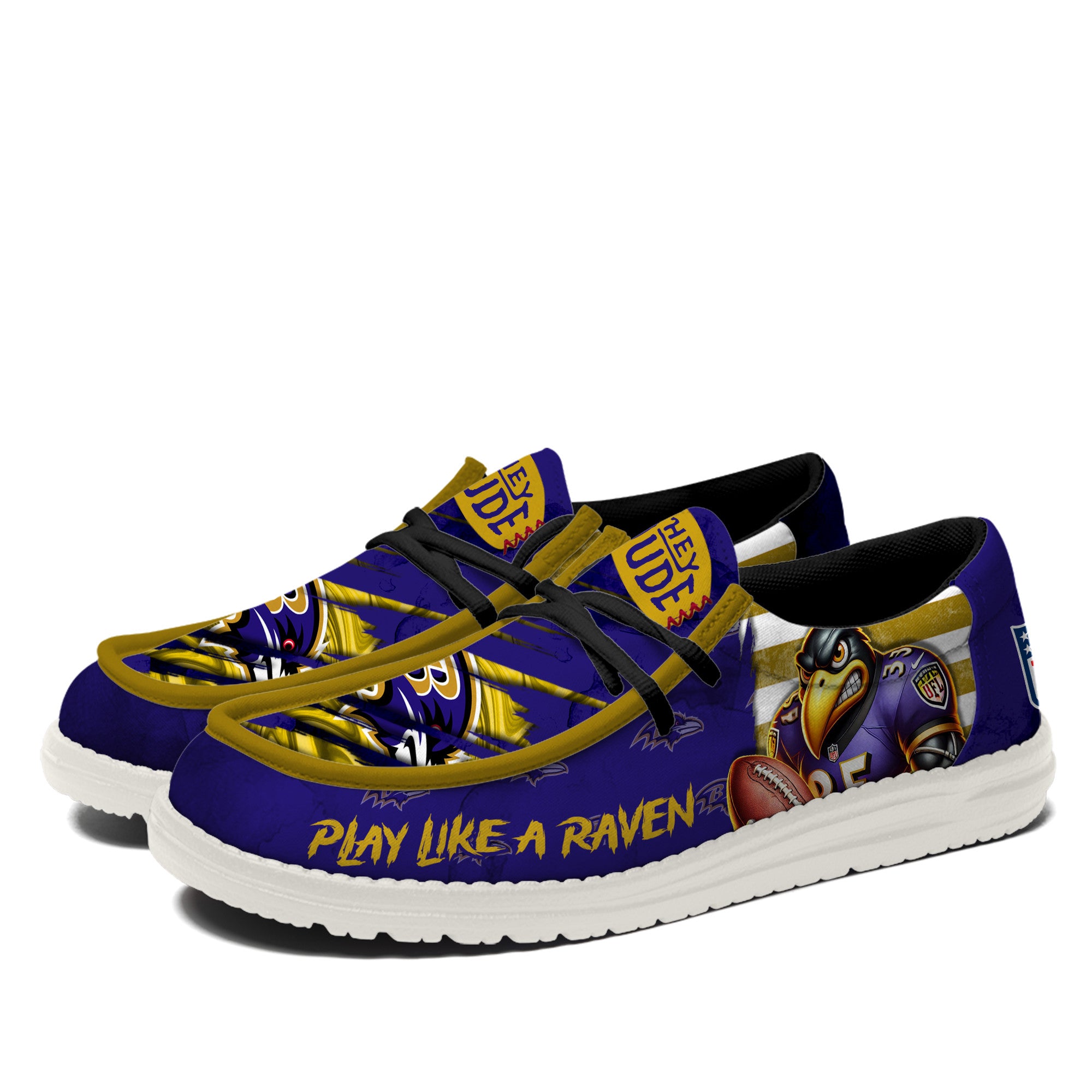 Baltimore Ravens Lace Up Loafers 2026