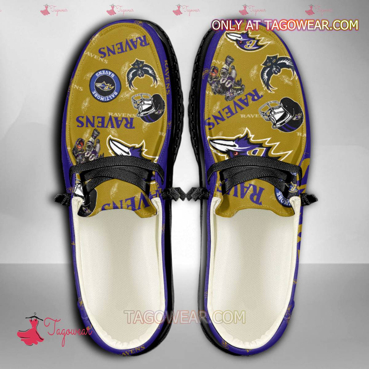 Baltimore Ravens Lace Up Loafers 2026