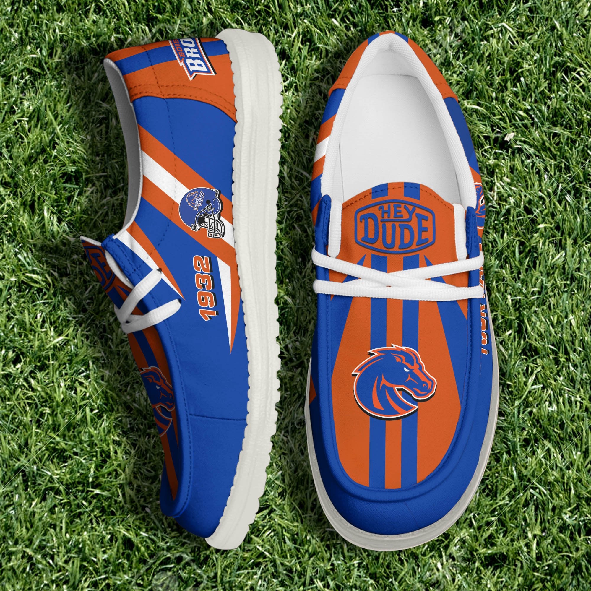 Boise State Broncos Lace Up Loafers 2026