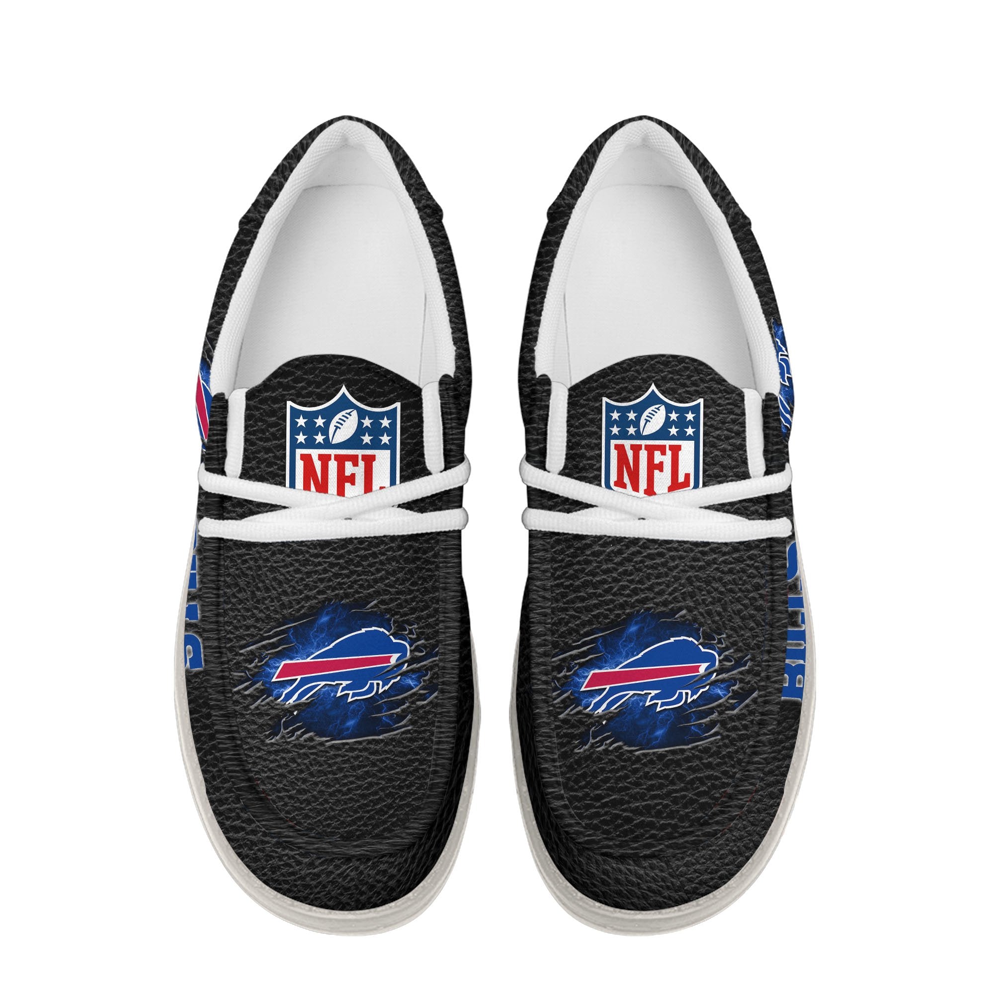 Buffalo Bills Lace Up Loafers 2026
