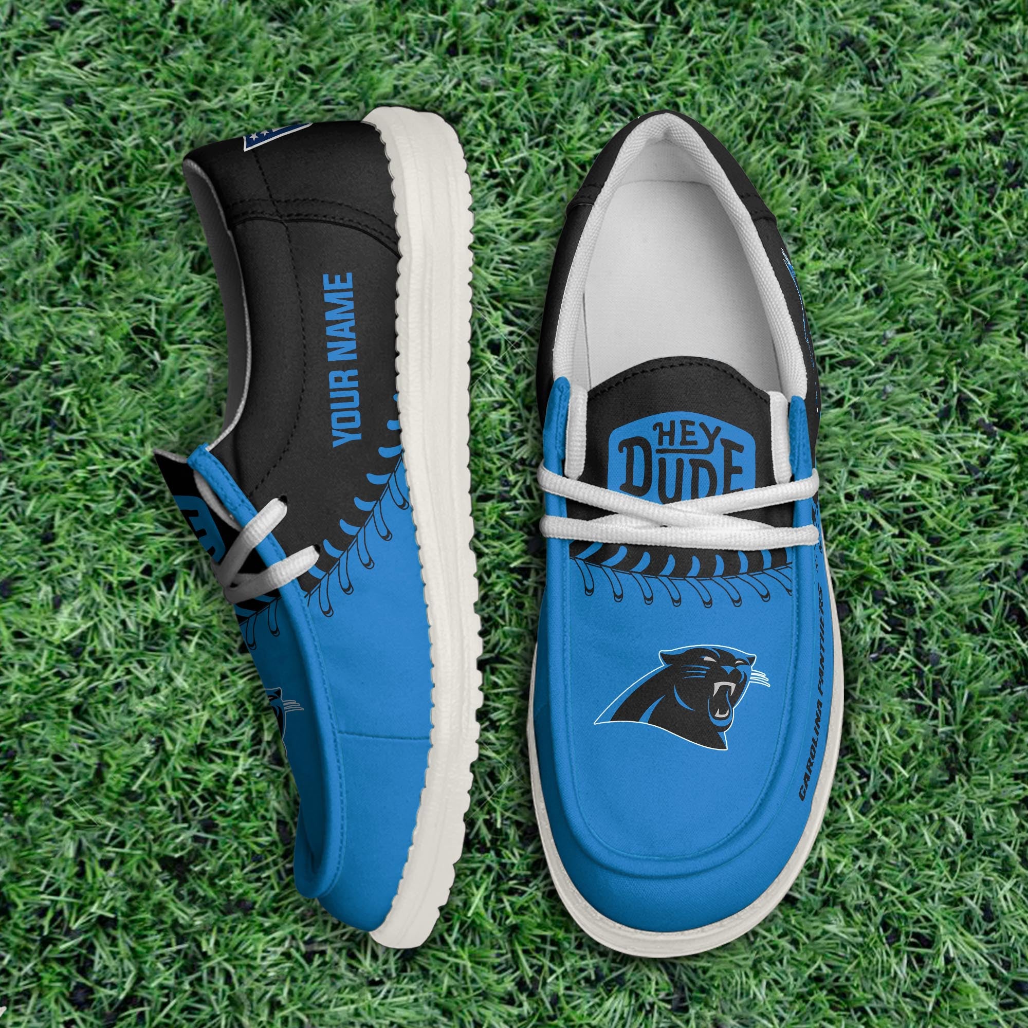 Carolina Panthers Lace Up Loafers 2026
