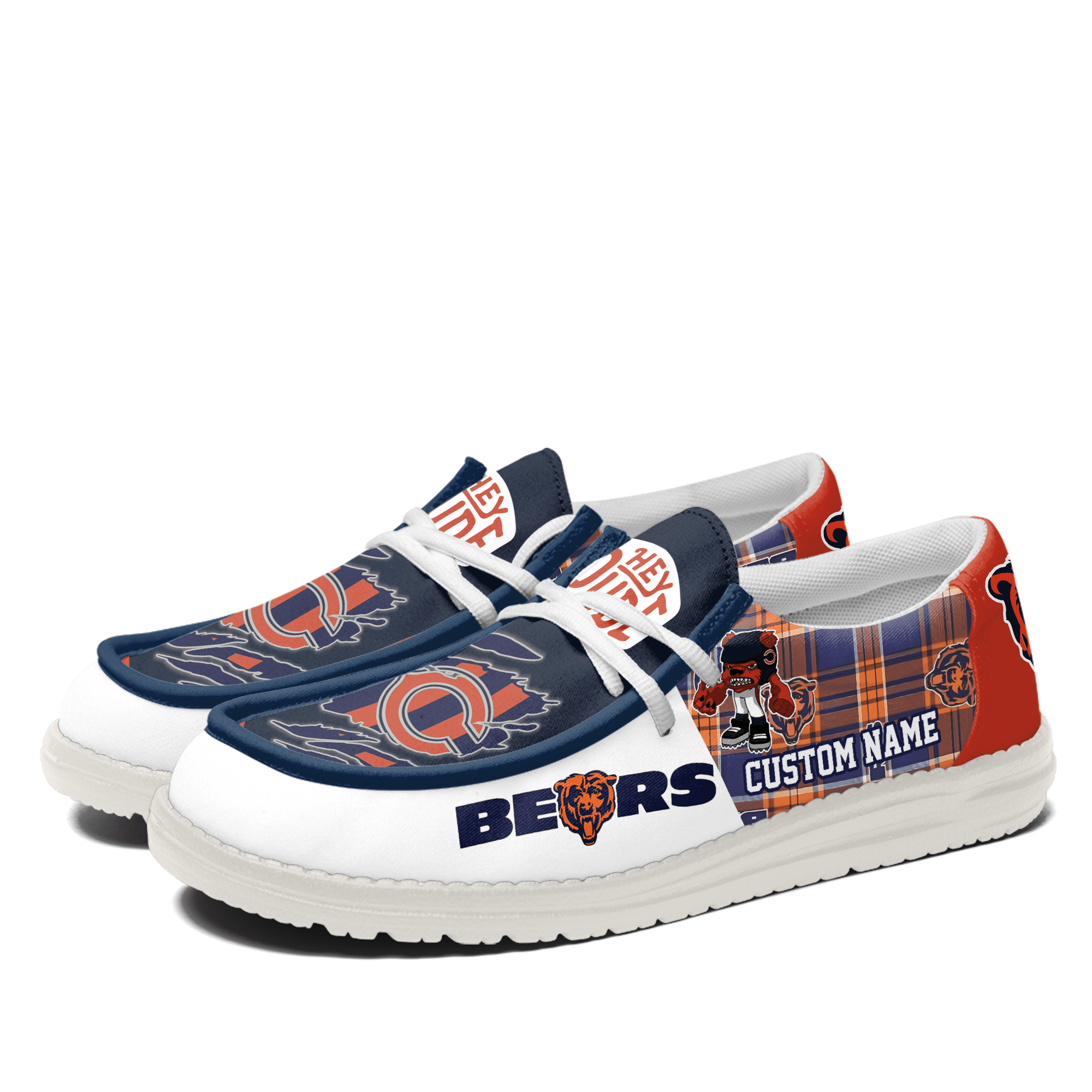 Chicago Bears Lace Up Loafers 2026