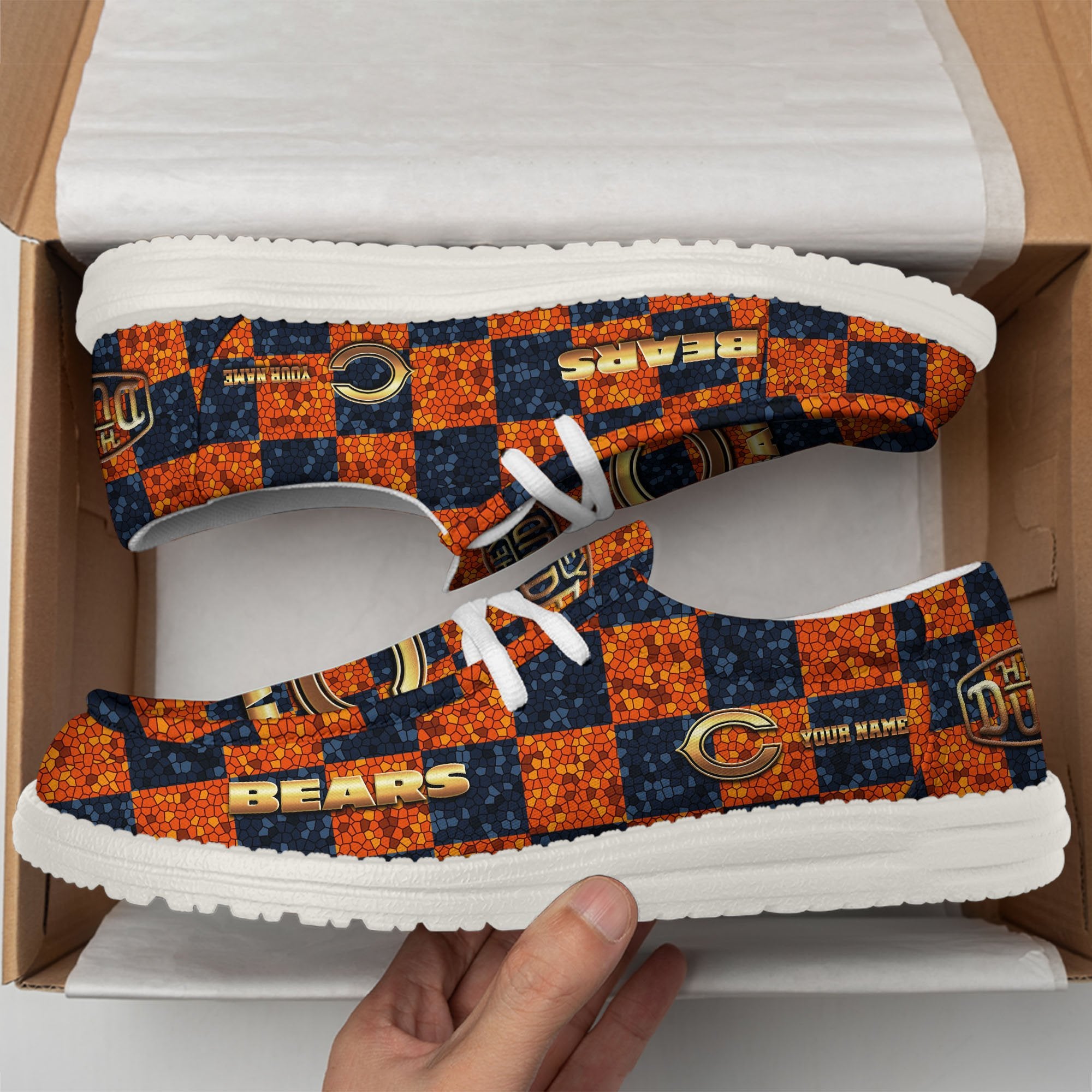 Chicago Bears Lace Up Loafers 2026
