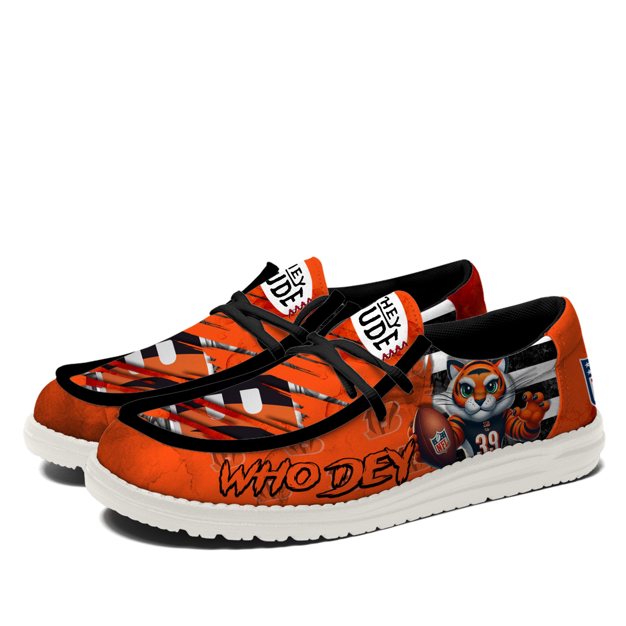 Cincinnati Bengals Lace Up Loafers 2026