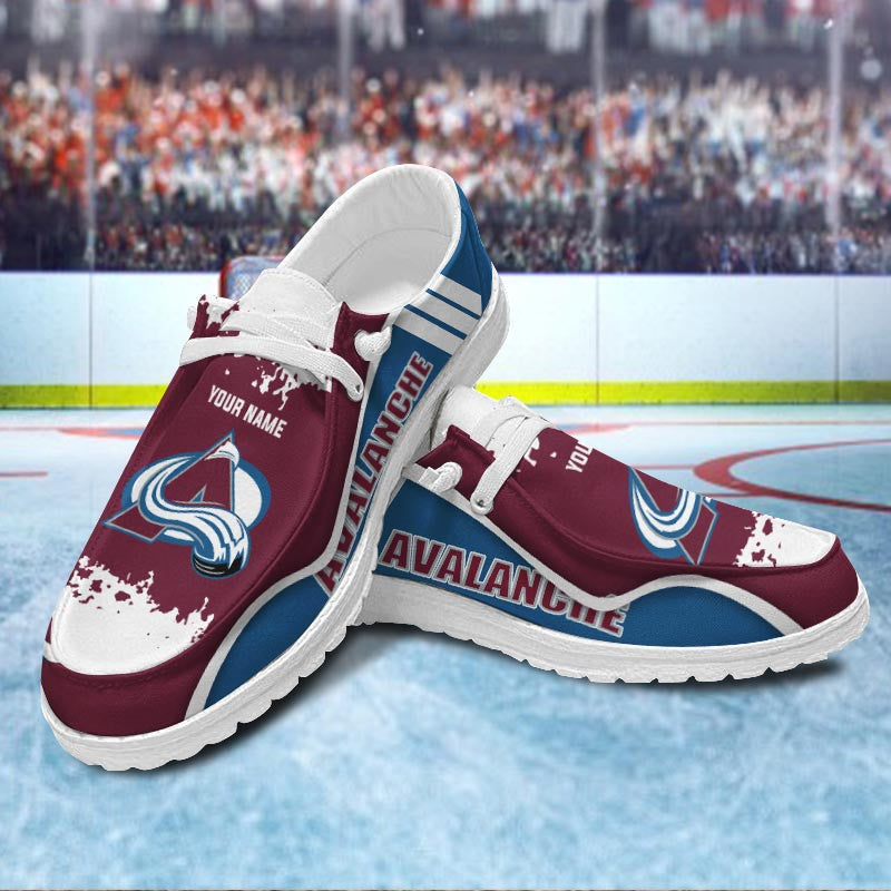 Colorado Avalanche Lace Up Loafers 2026