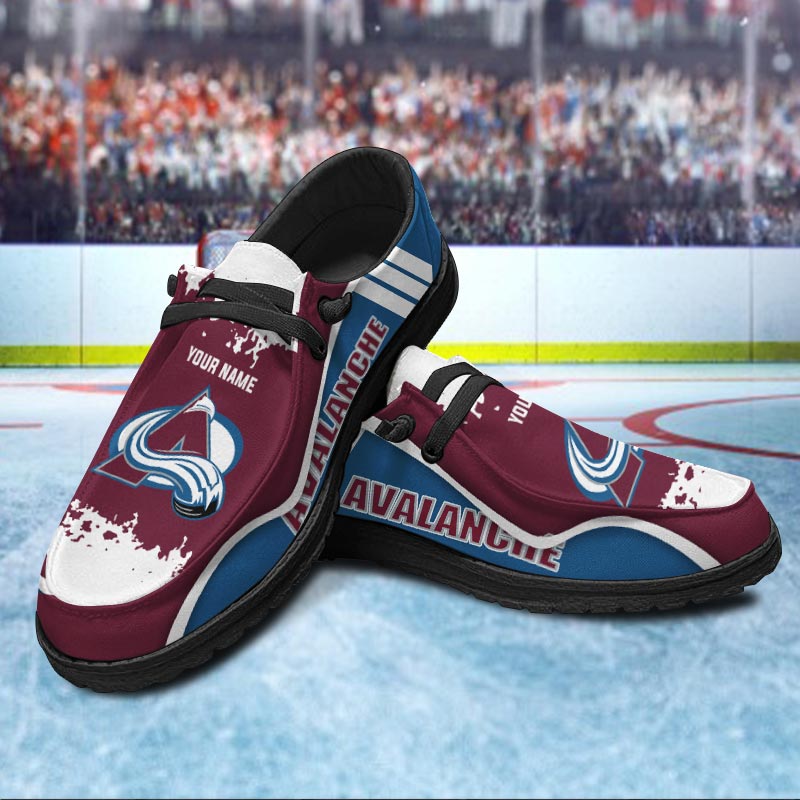 Colorado Avalanche Lace Up Loafers 2026