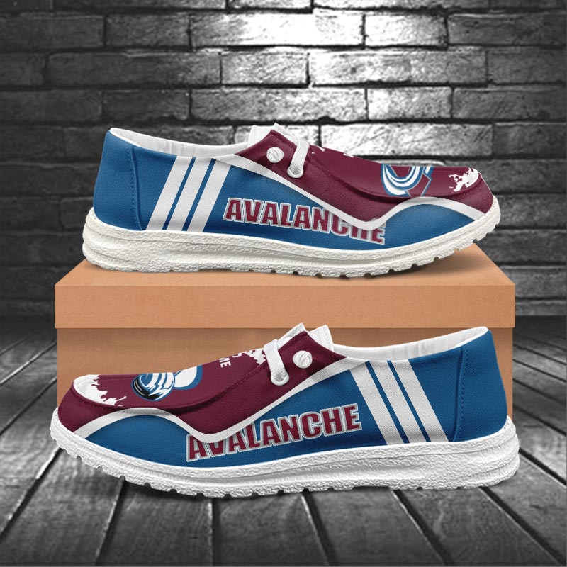 Colorado Avalanche Lace Up Loafers 2026