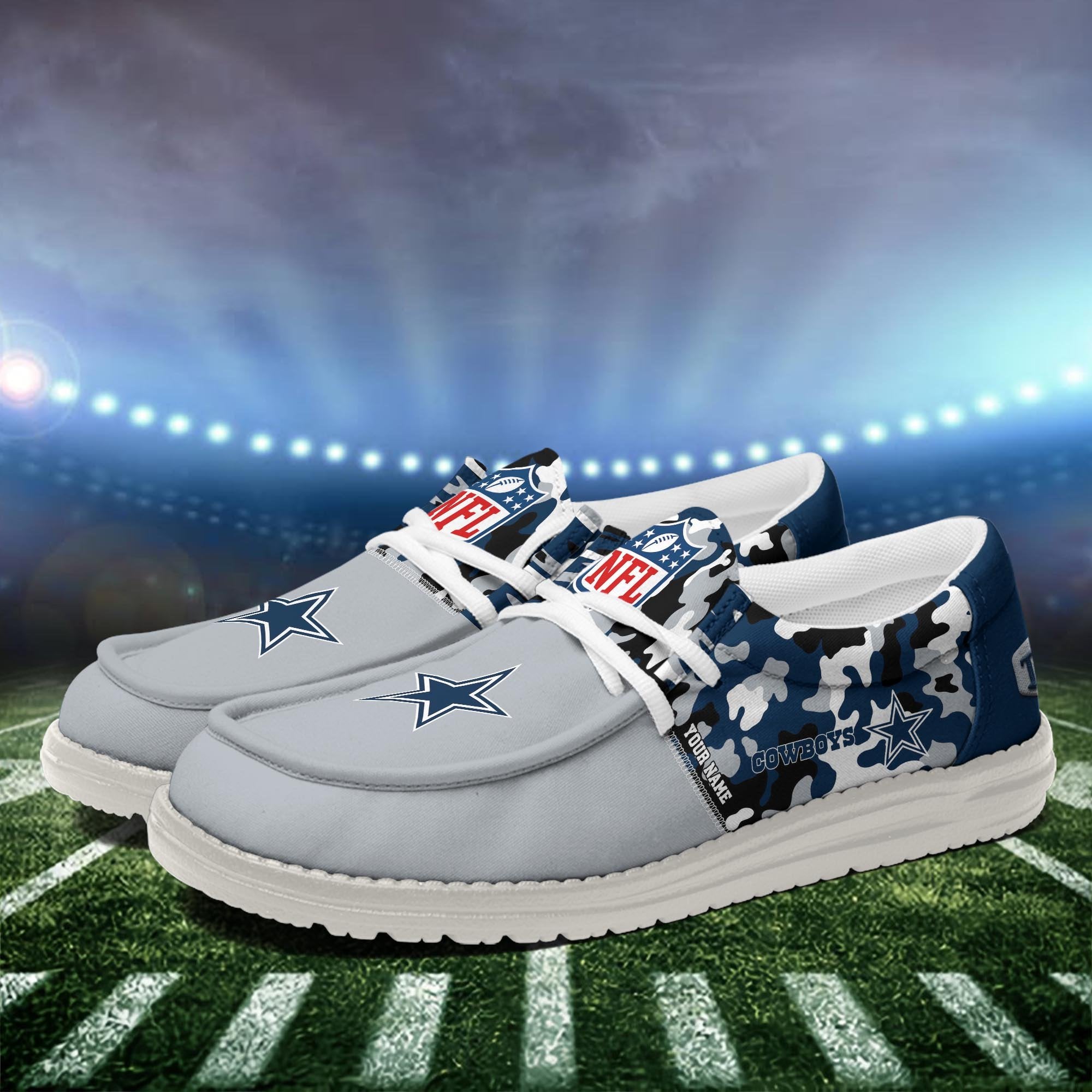 Dallas Cowboys Lace Up Loafers 2026