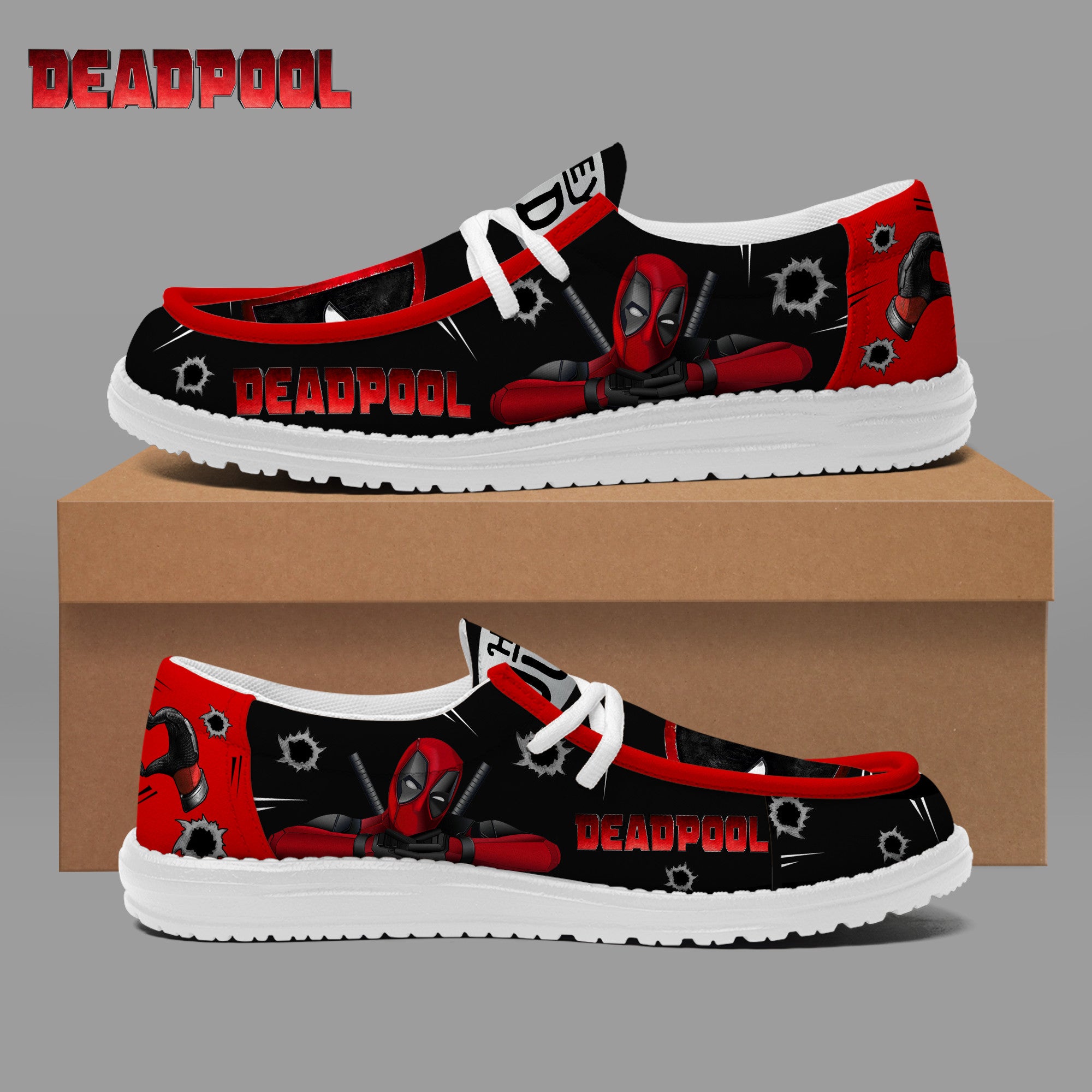 Deadpool Lace Up Loafers 2026