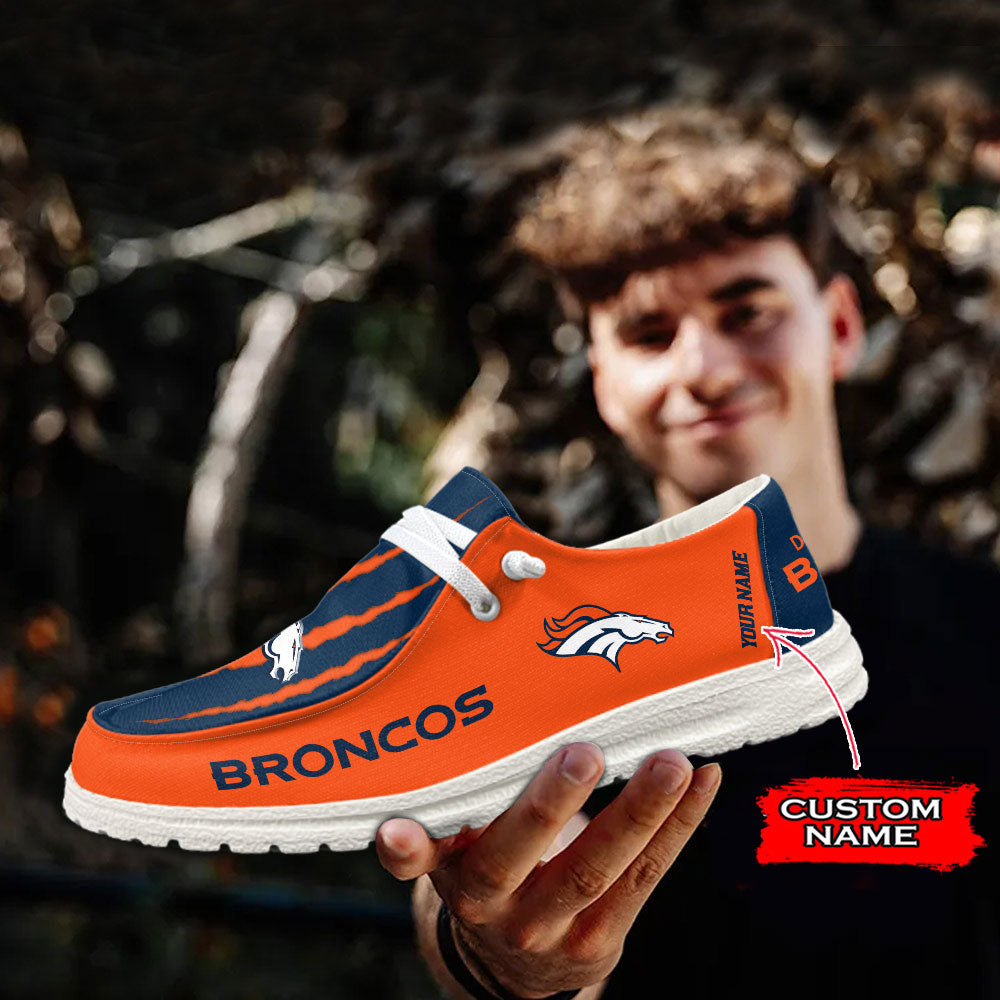 Denver Broncos Lace Up Loafers 2026