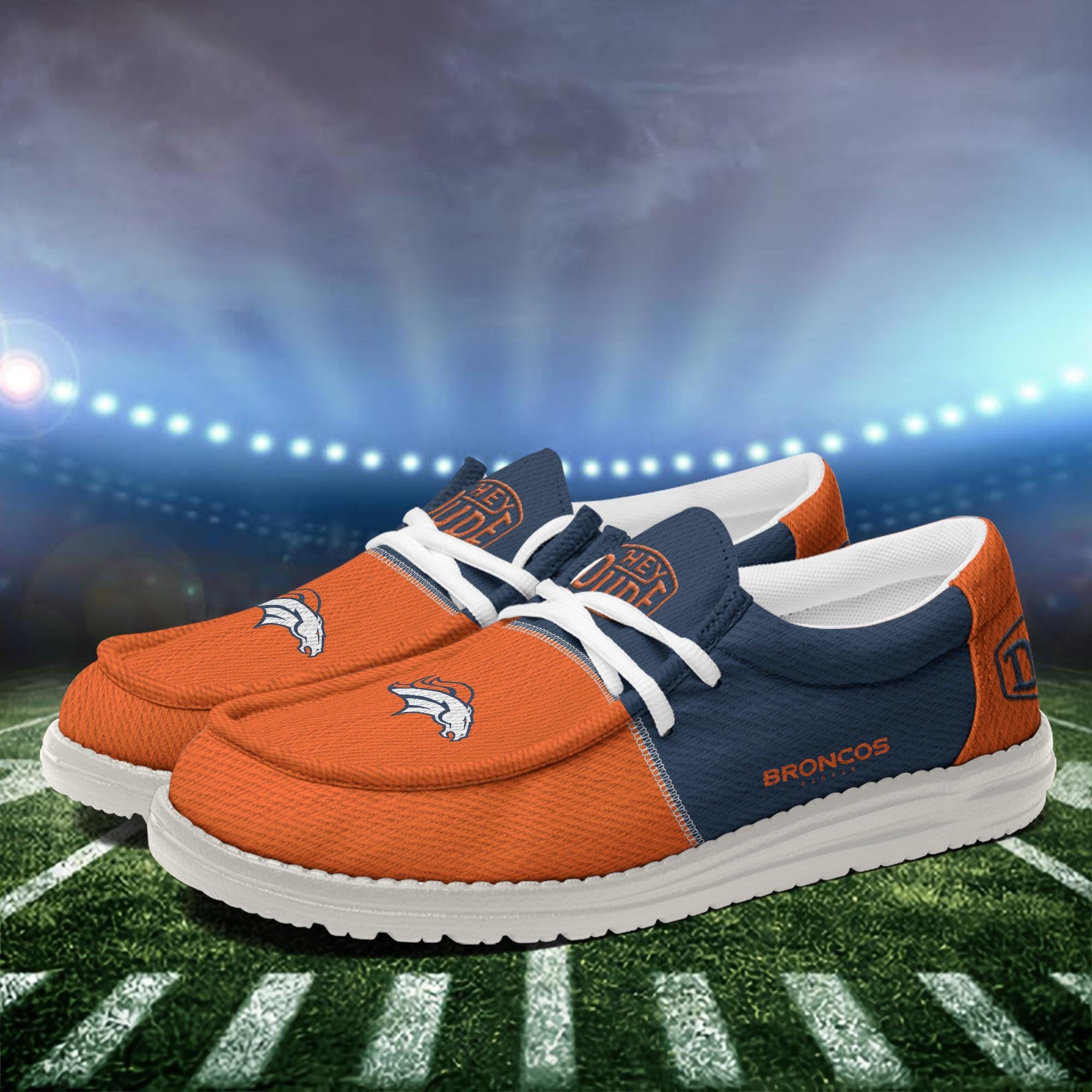 Denver Broncos Lace Up Loafers 2026