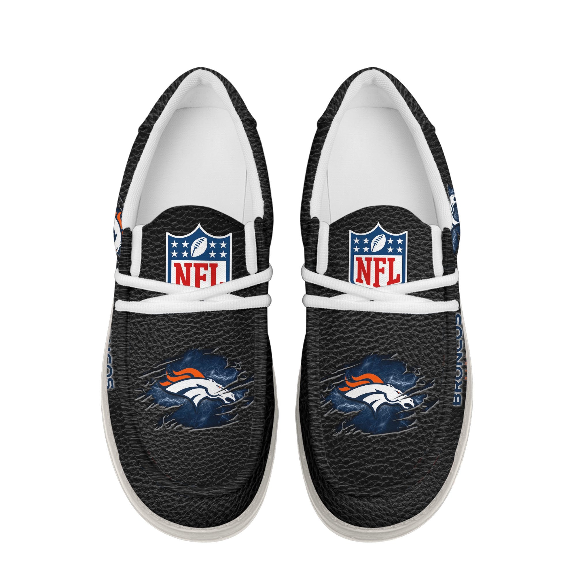 Denver Broncos Lace Up Loafers 2026