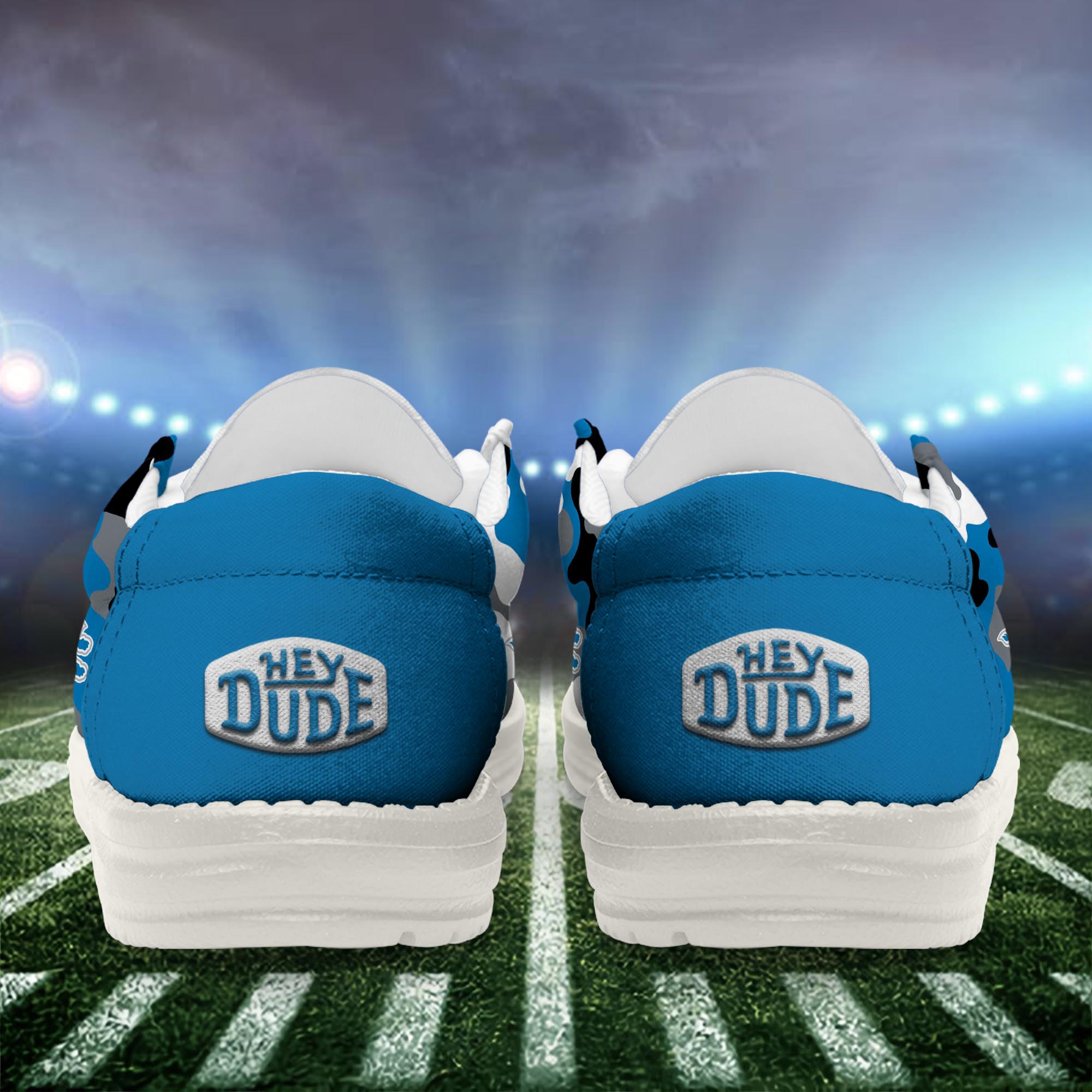 Detroit Lions Lace Up Loafers 2026