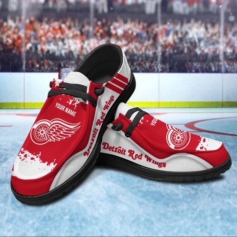 Detroit Red Wings Lace Up Loafers 2026