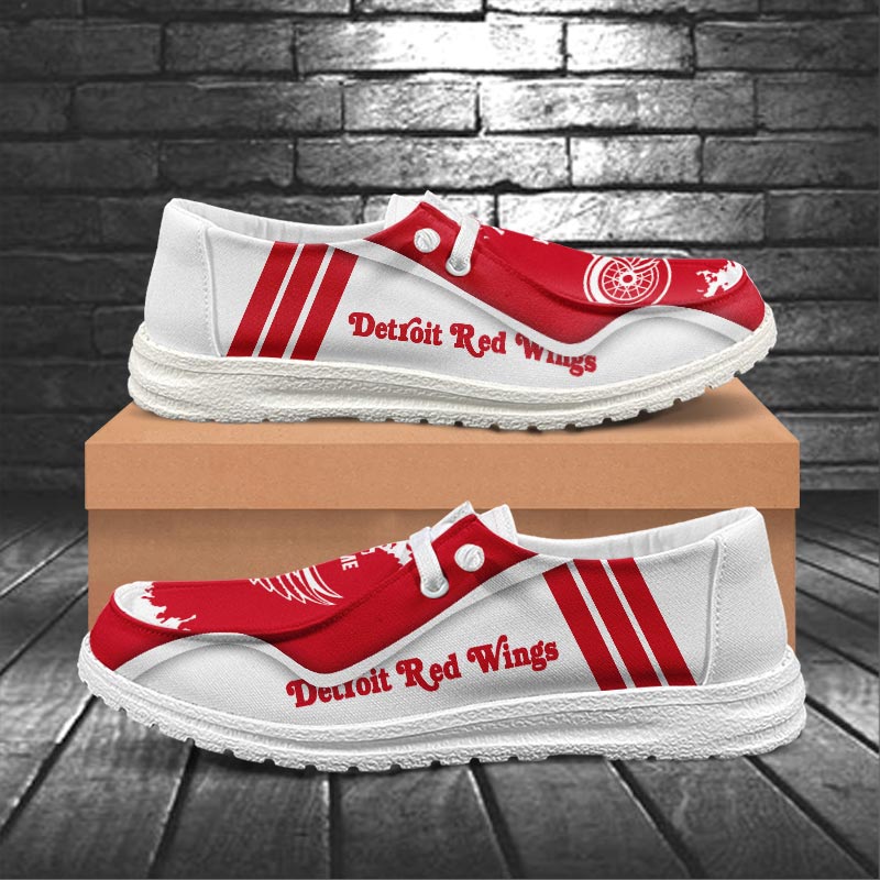 Detroit Red Wings Lace Up Loafers 2026