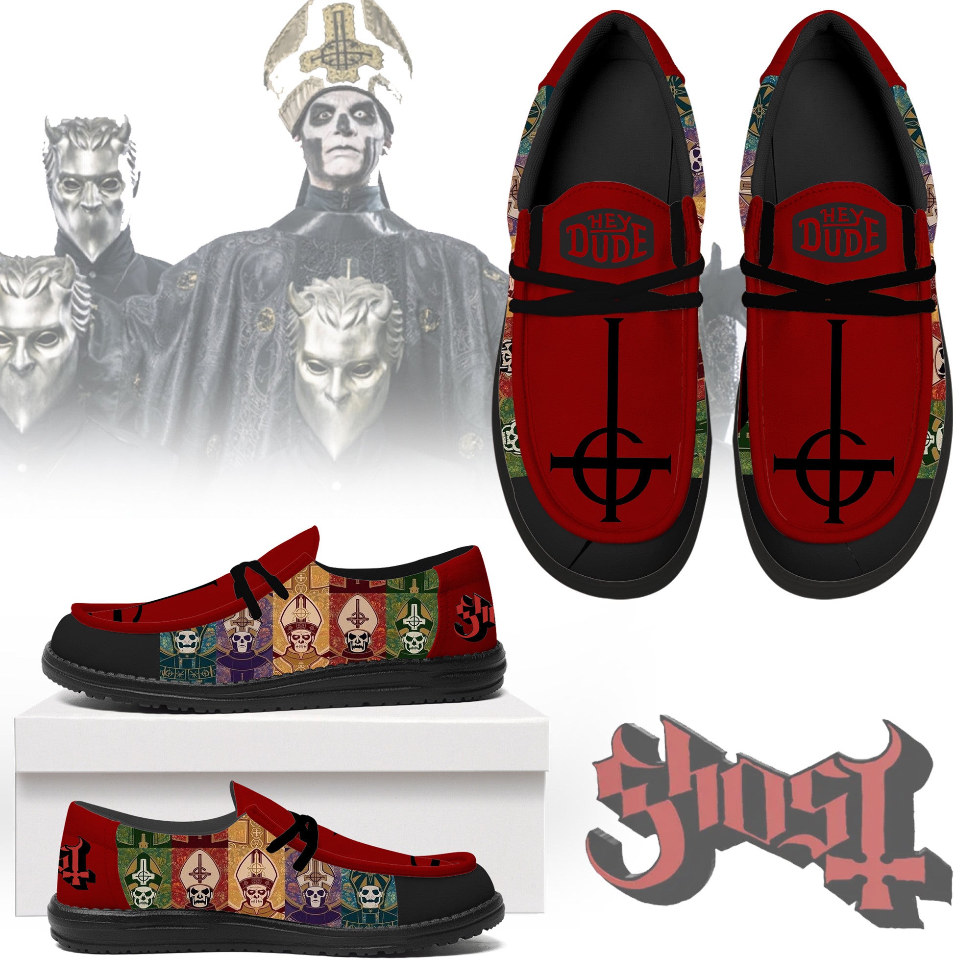 Ghost Lace Up Loafers 2026