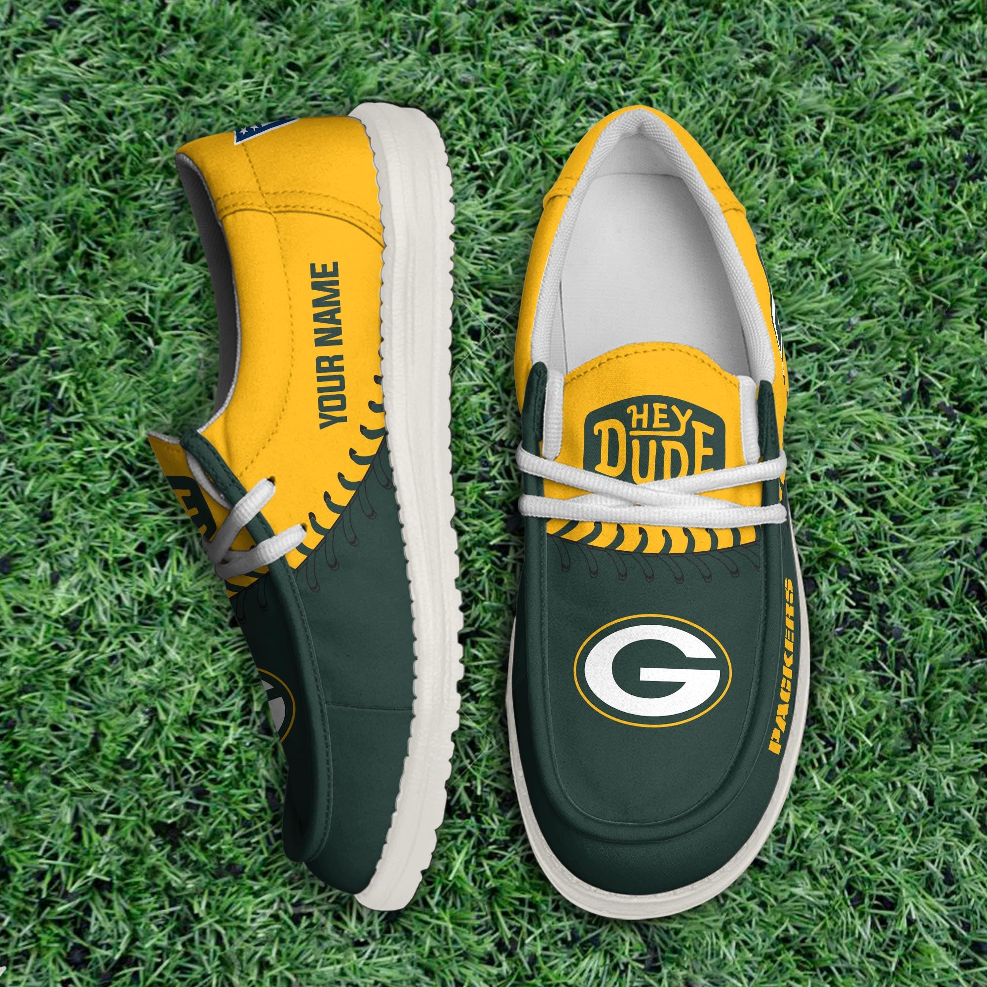 Green Bay Packers Lace Up Loafers 2026