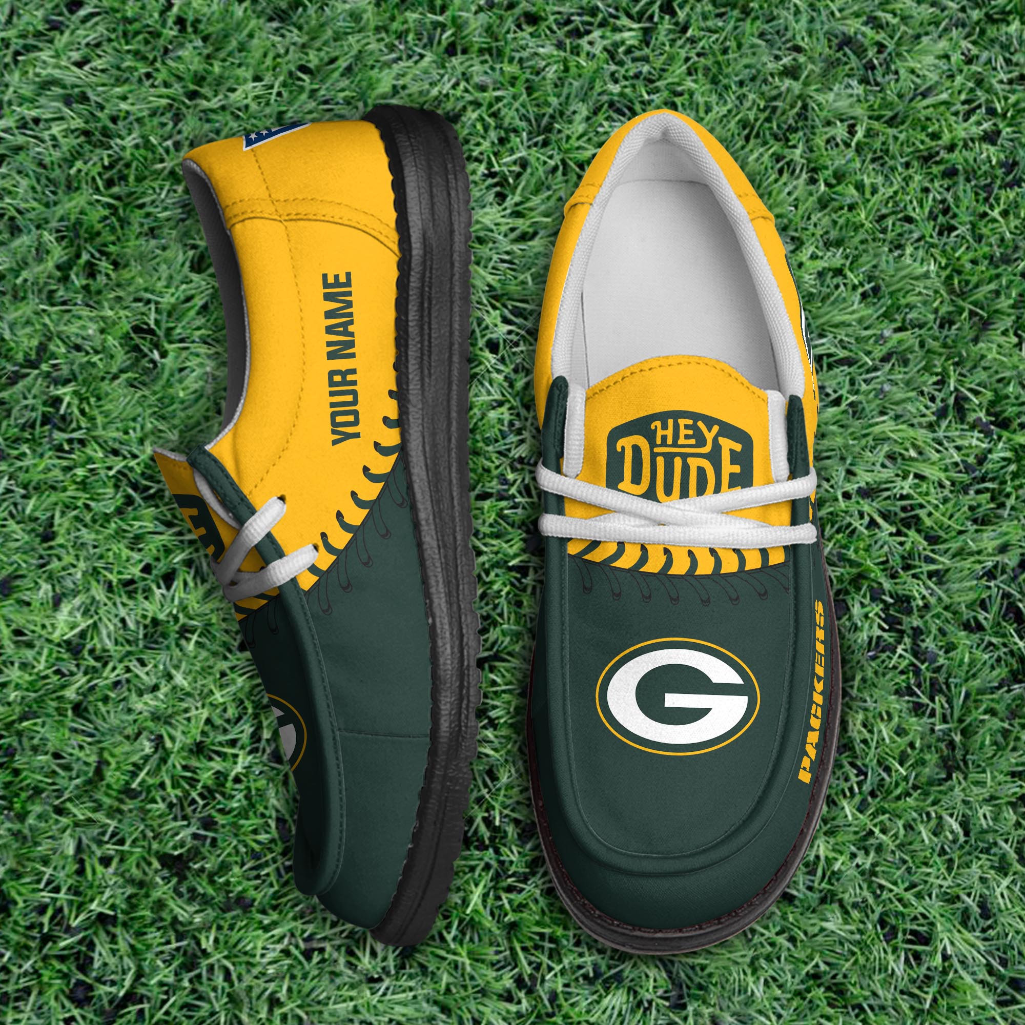 Green Bay Packers Lace Up Loafers 2026