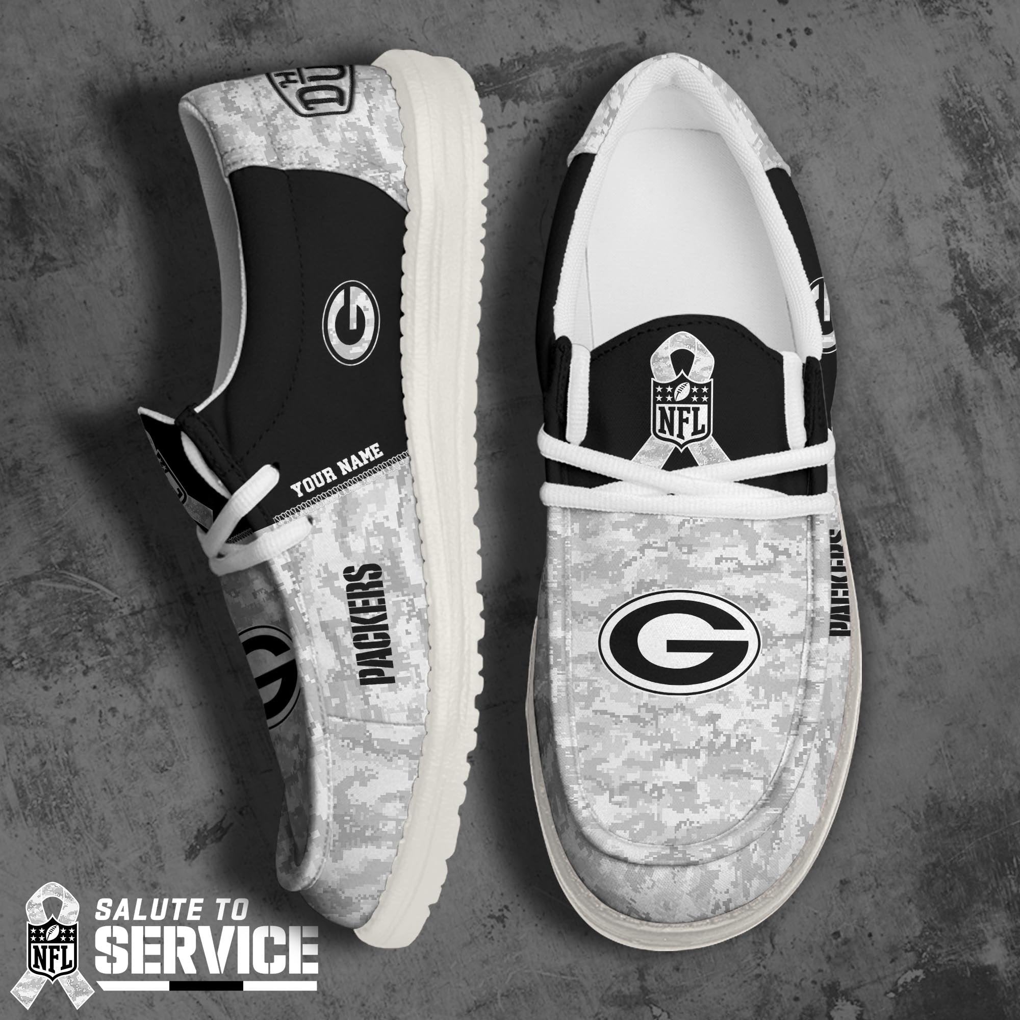 Green Bay Packers Lace Up Loafers 2026
