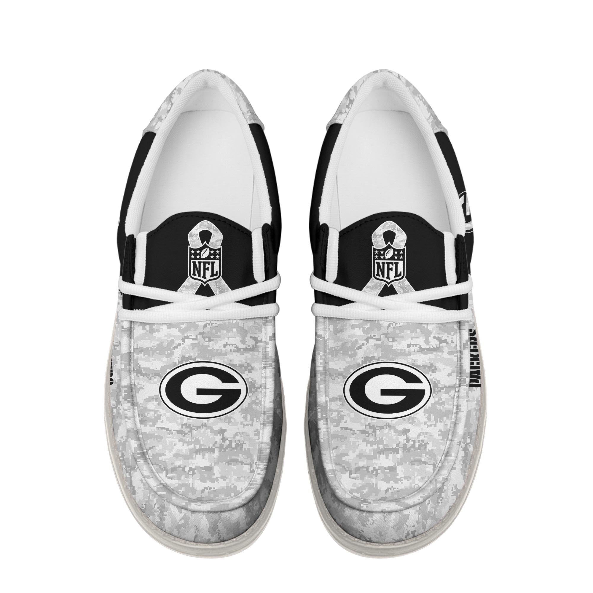Green Bay Packers Lace Up Loafers 2026