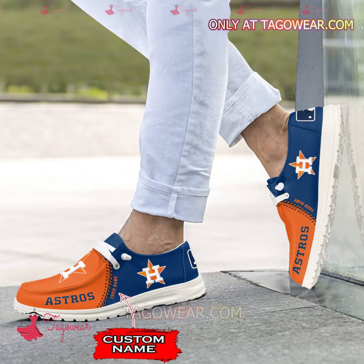 Houston Astros Lace Up Loafers 2026