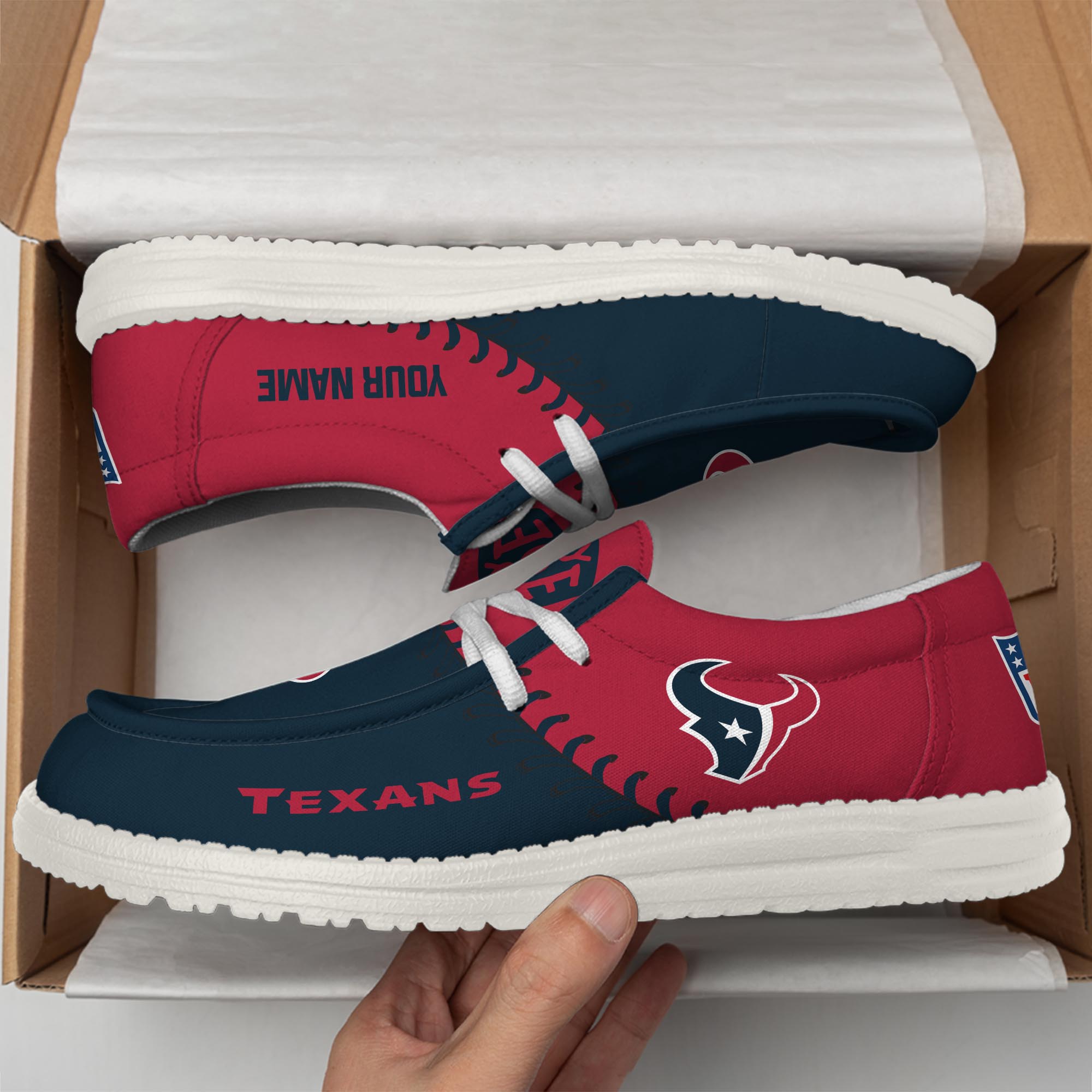 Houston Texans Lace Up Loafers 2026