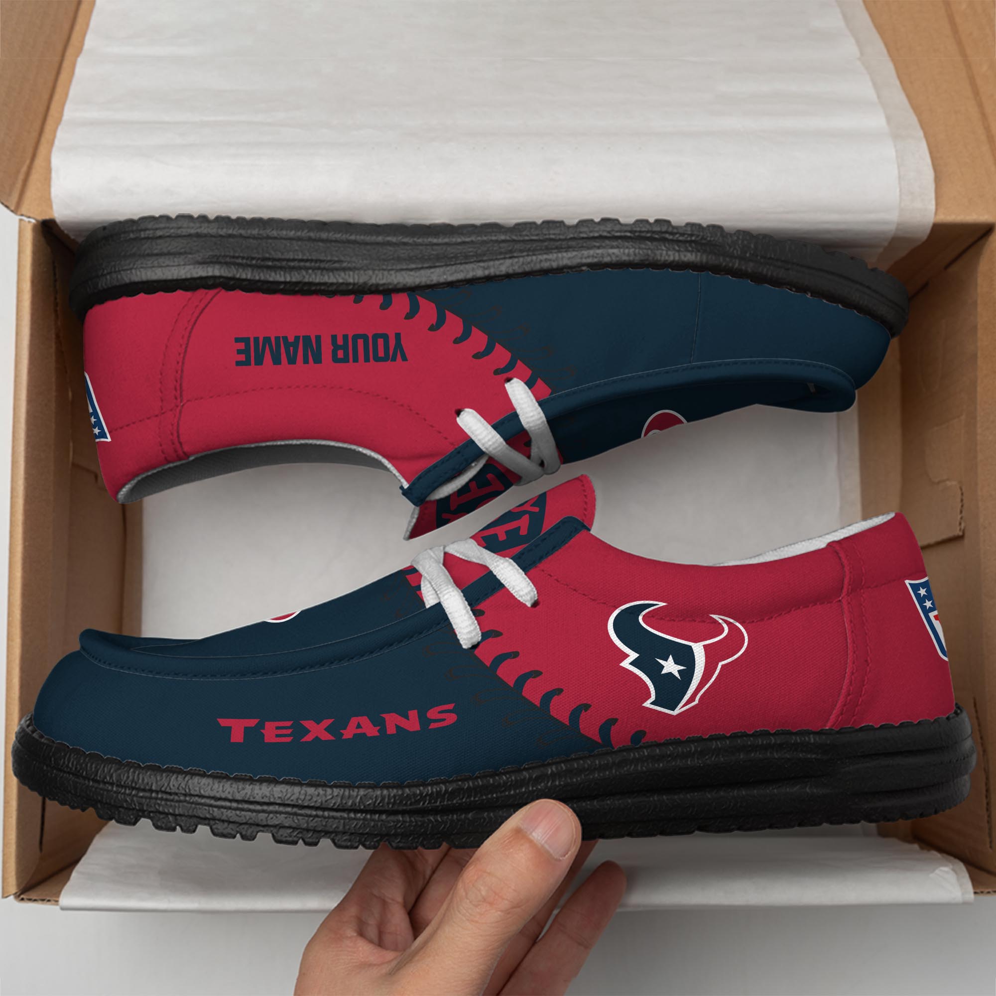 Houston Texans Lace Up Loafers 2026