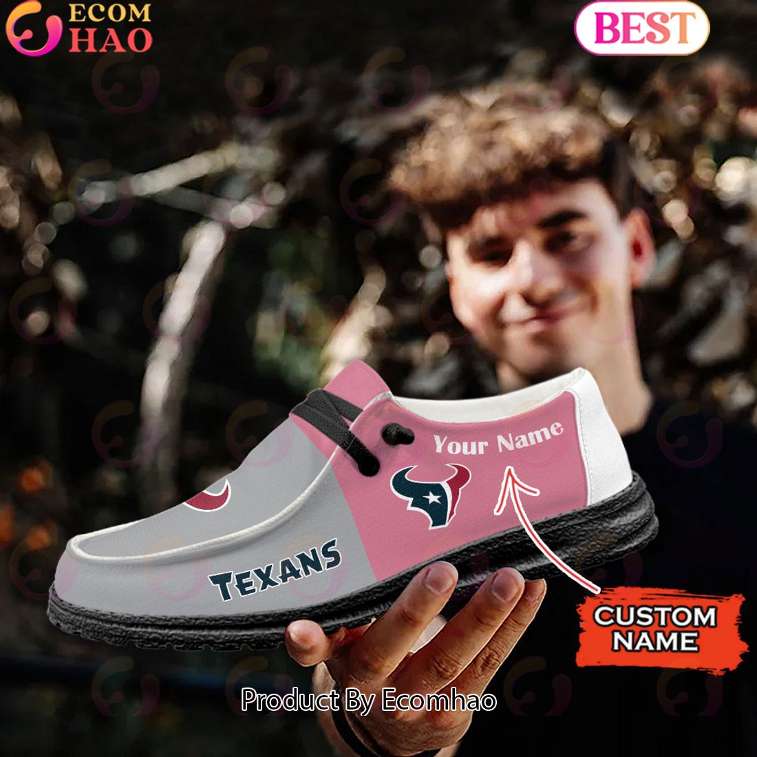 Houston Texans Lace Up Loafers 2026