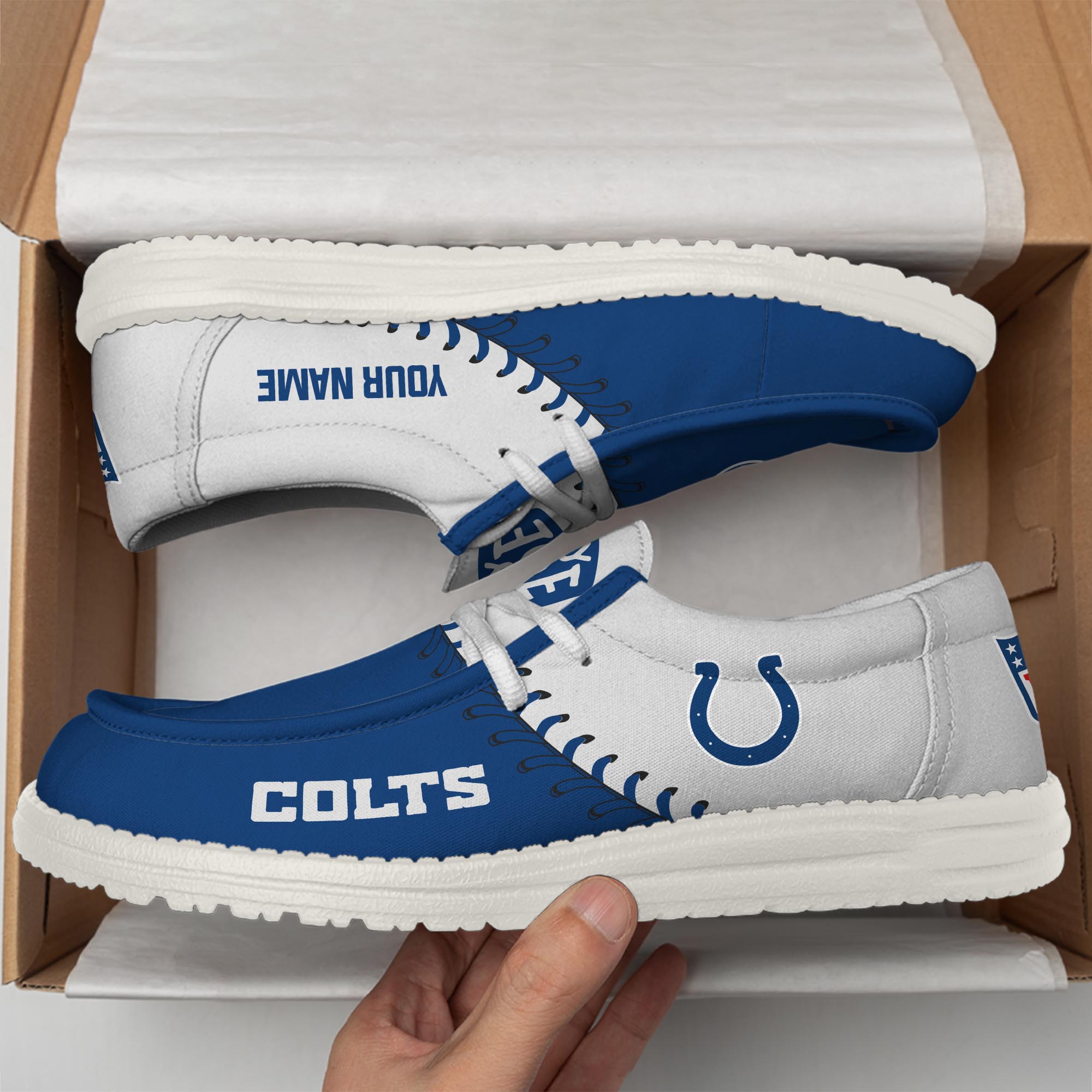 Indianapolis Colts Lace Up Loafers 2026