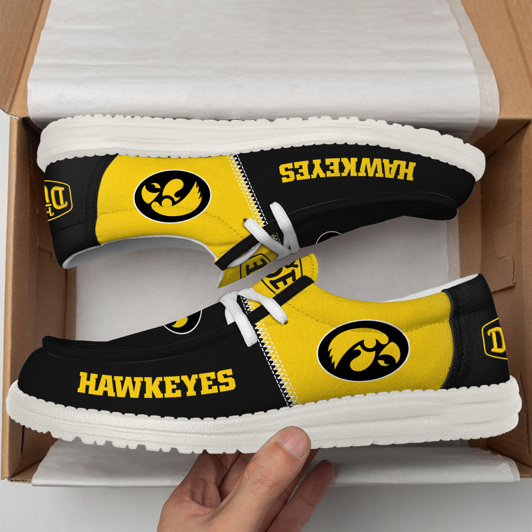 Iowa Hawkeyes Lace Up Loafers 2026