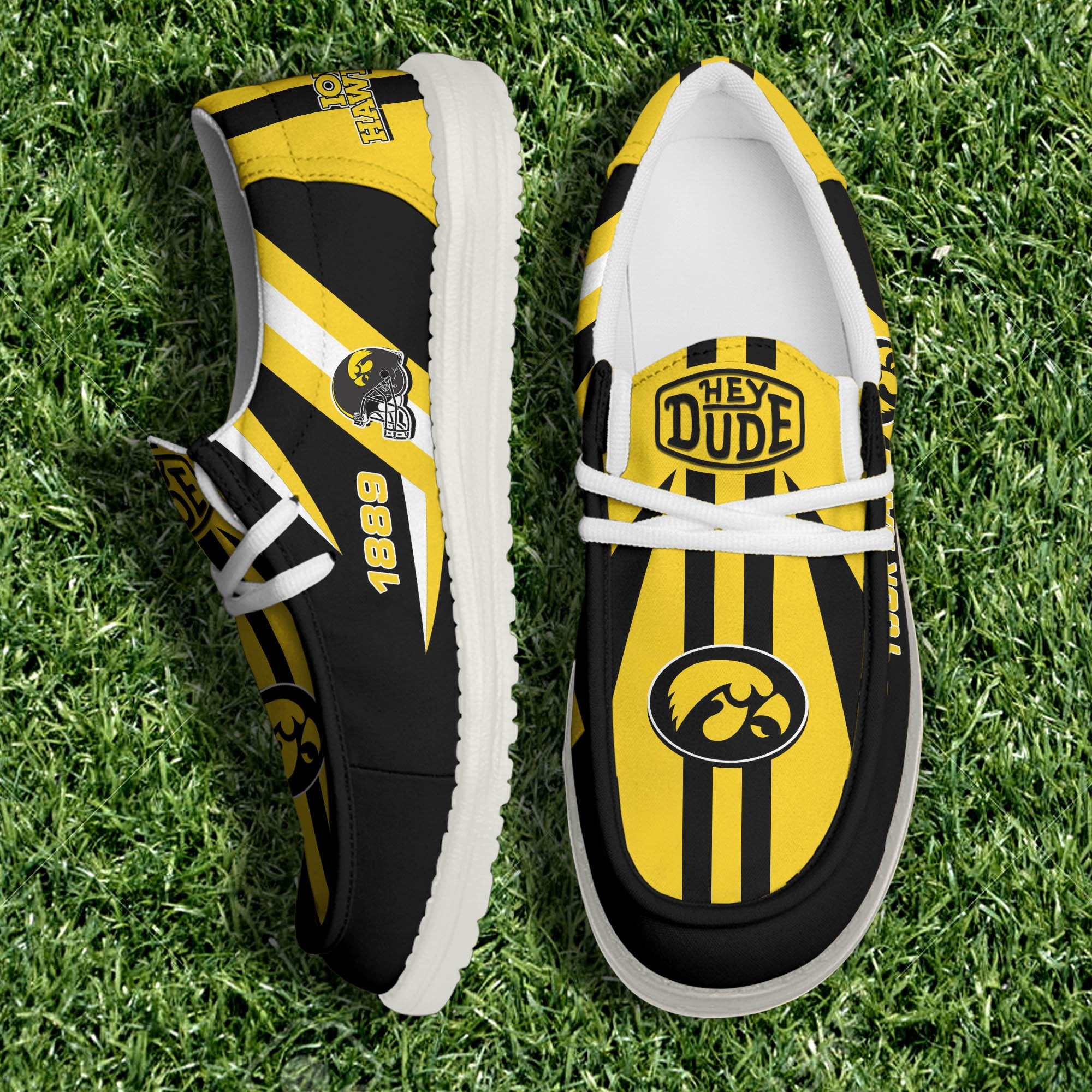 Iowa Hawkeyes Lace Up Loafers 2026