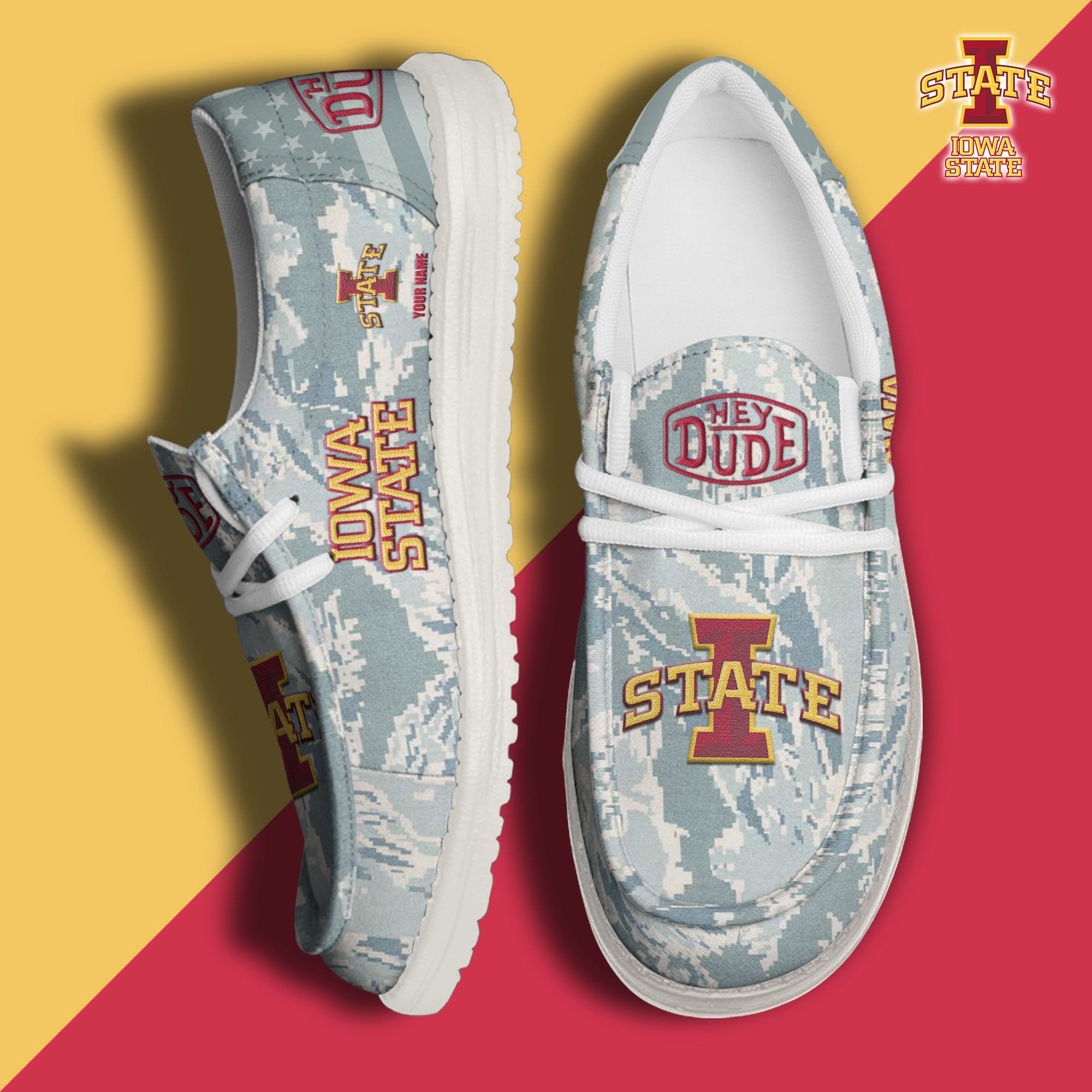 Iowa State Cyclones Lace Up Loafers 2026
