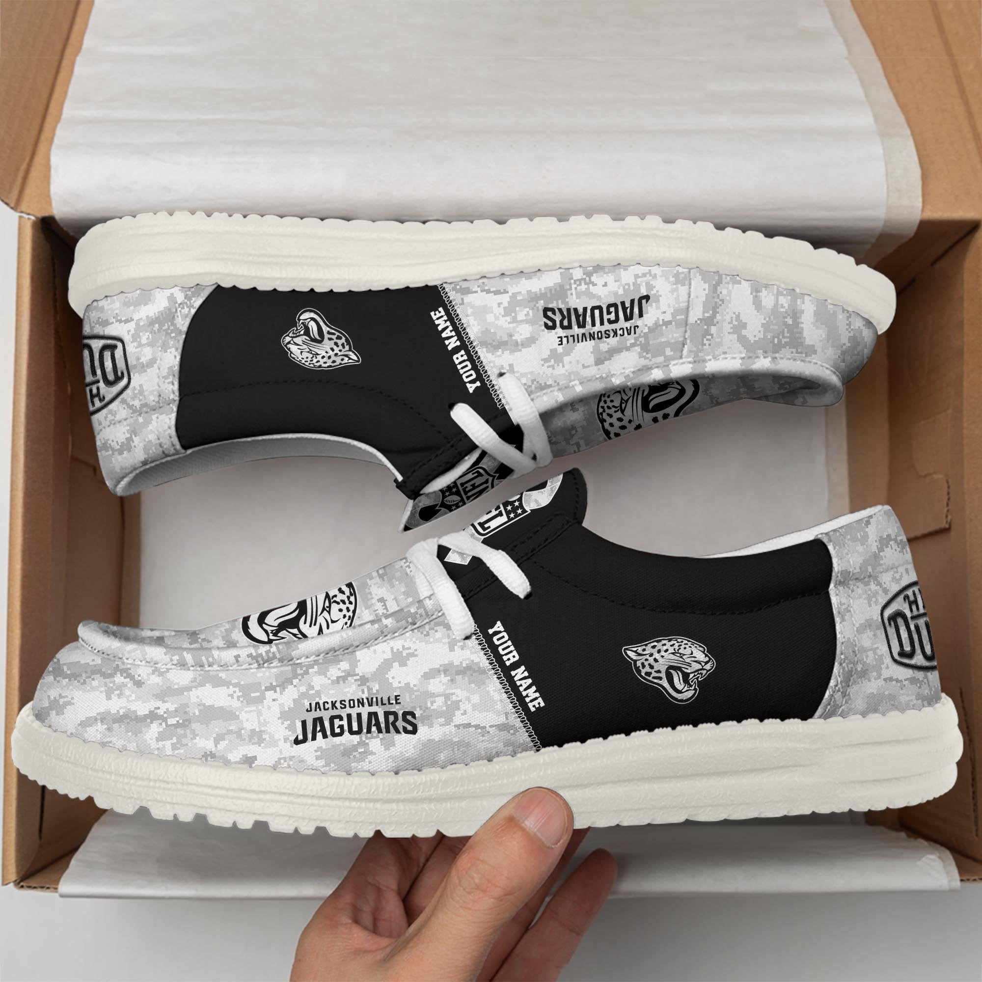 Jacksonville Jaguars Lace Up Loafers 2026