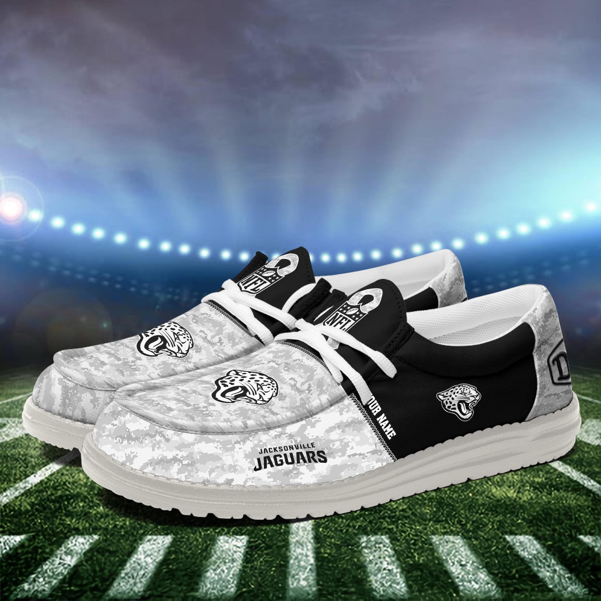 Jacksonville Jaguars Lace Up Loafers 2026