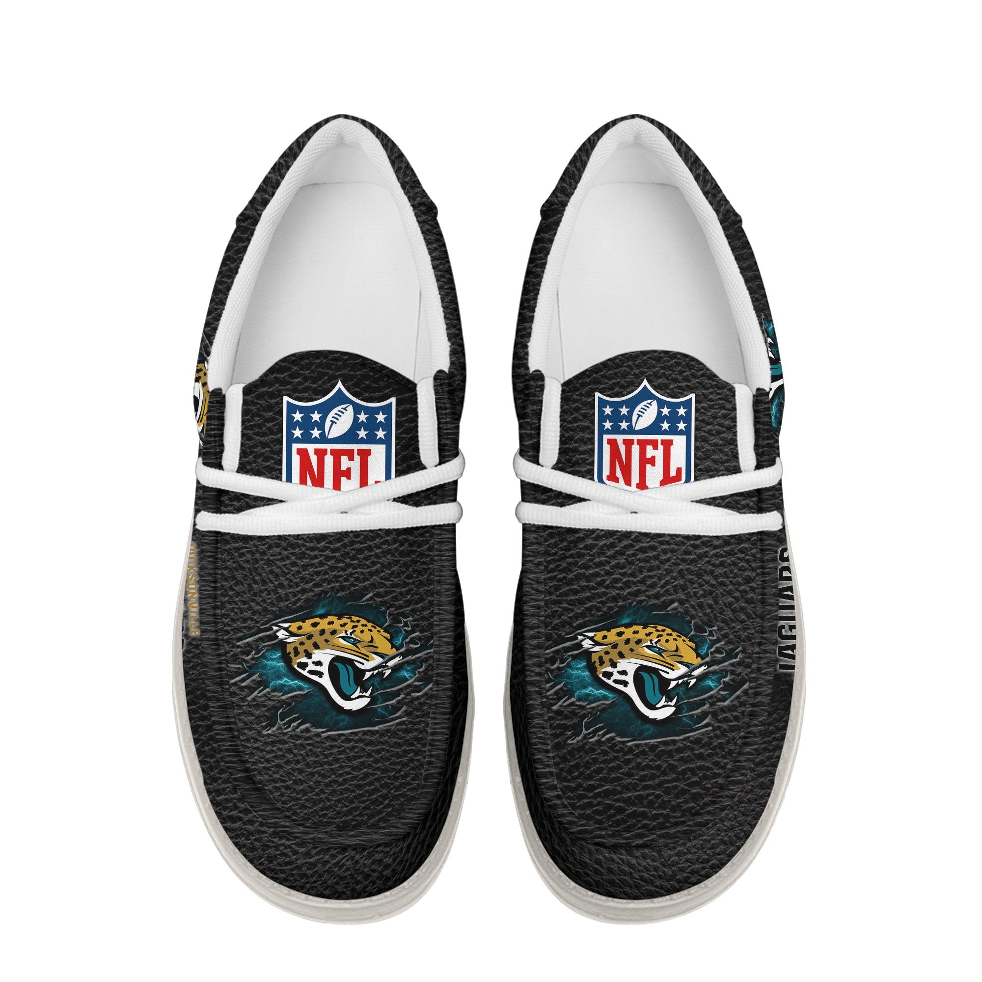 Jacksonville Jaguars Lace Up Loafers 2026