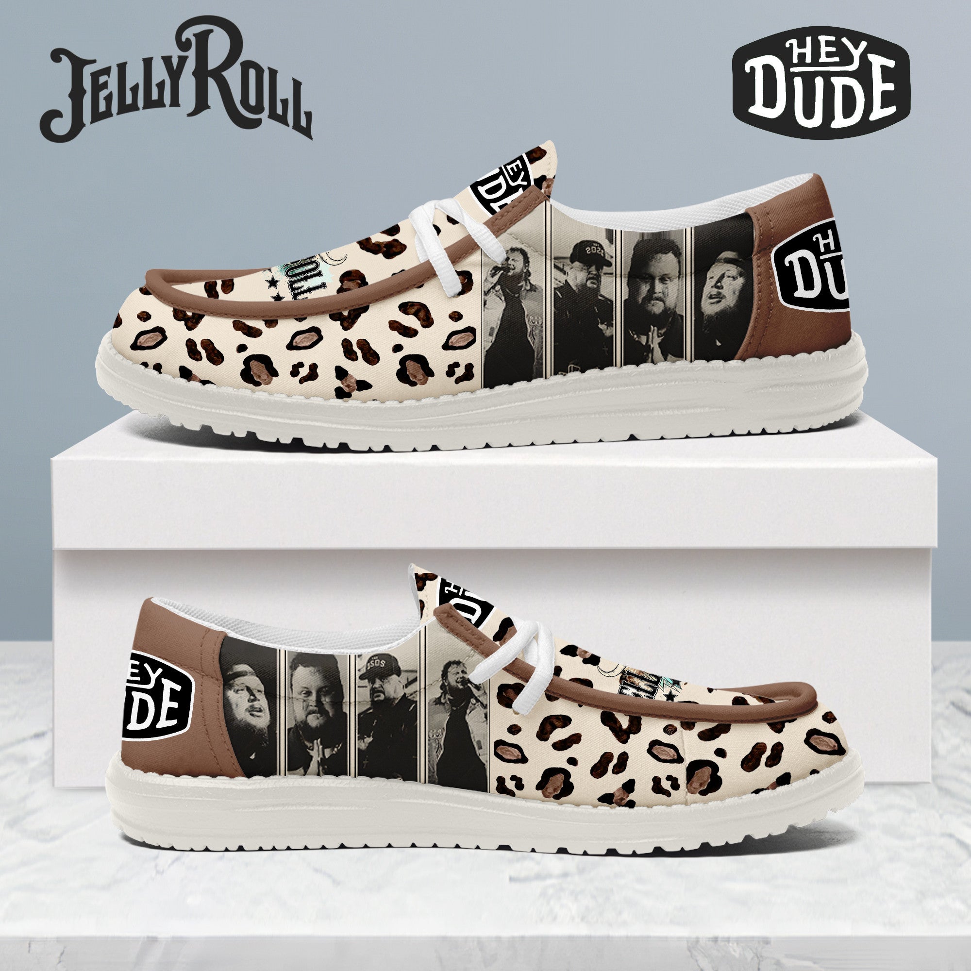 Jelly Roll Lace Up Loafers 2026