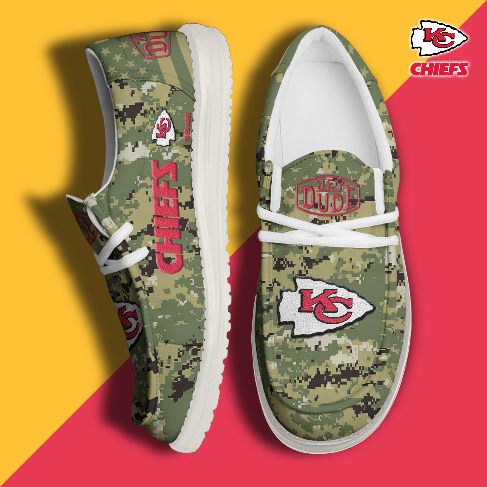 Kansas City Chiefs Lace Up Loafers 2026