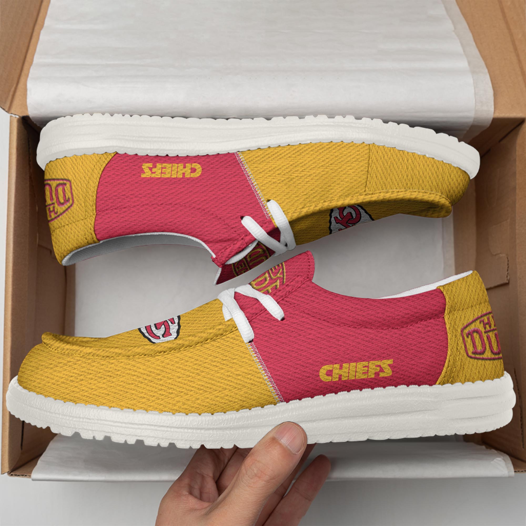 Kansas City Chiefs Lace Up Loafers 2026