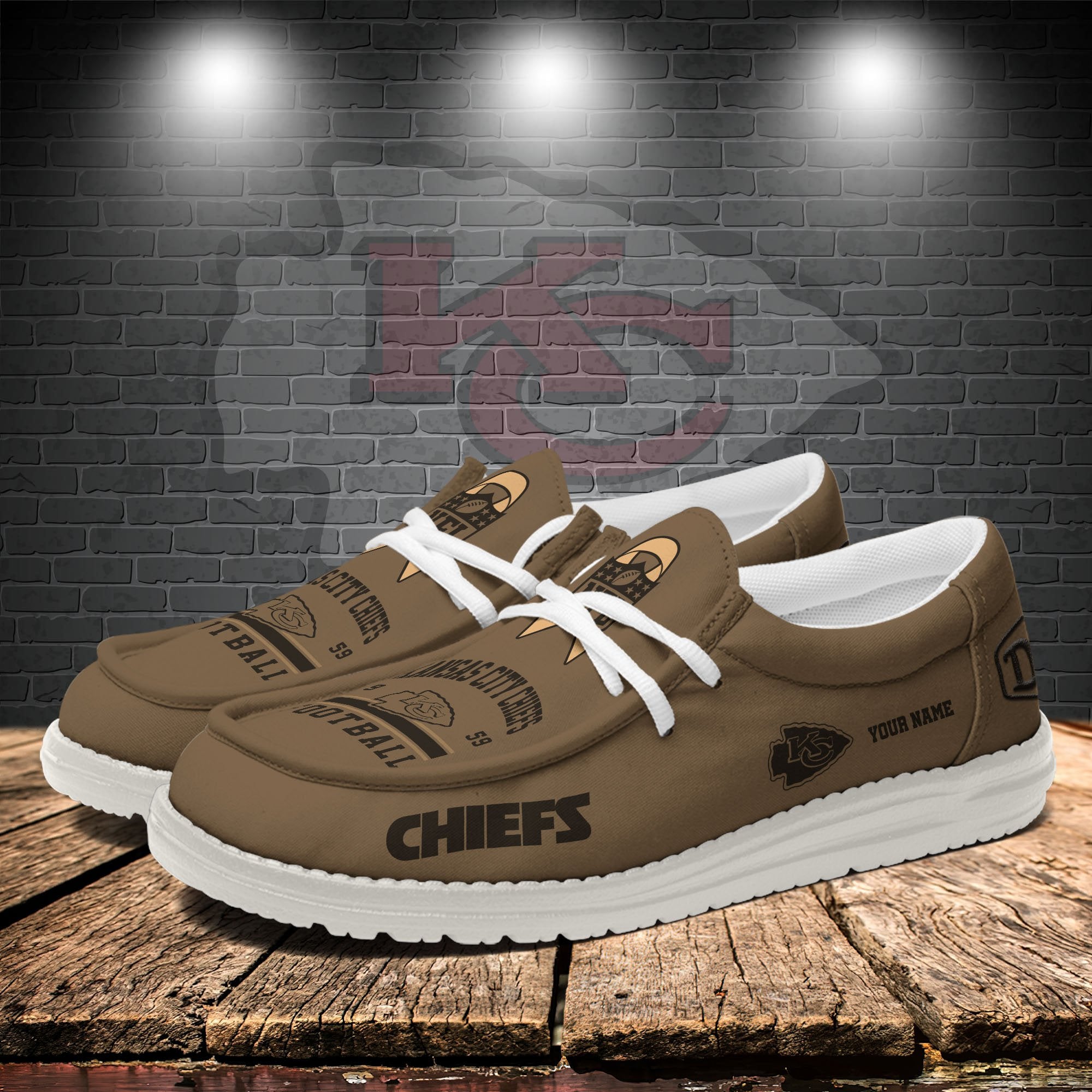 Kansas City Chiefs Lace Up Loafers 2026
